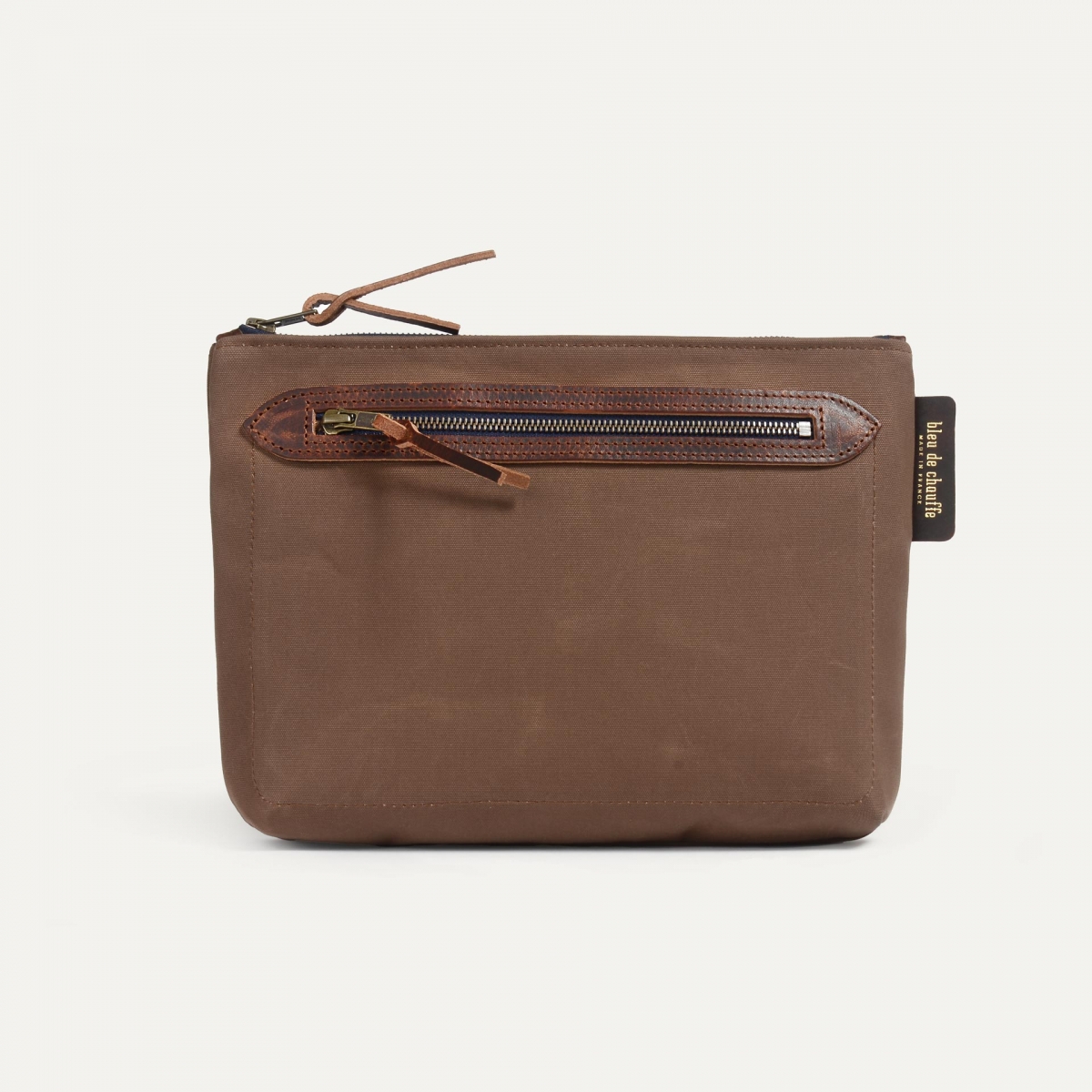 Kosmetiktasche Zèbre - Haselnuss (image n°1)