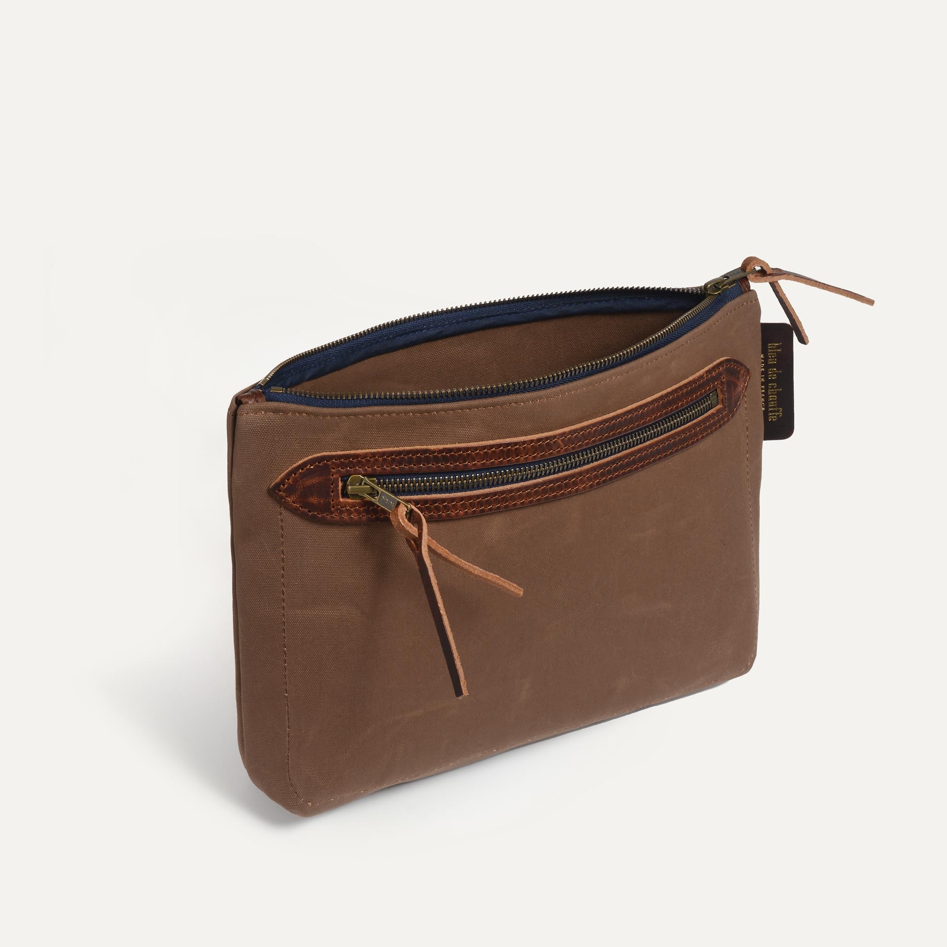 Kosmetiktasche Zèbre - Haselnuss (image n°4)