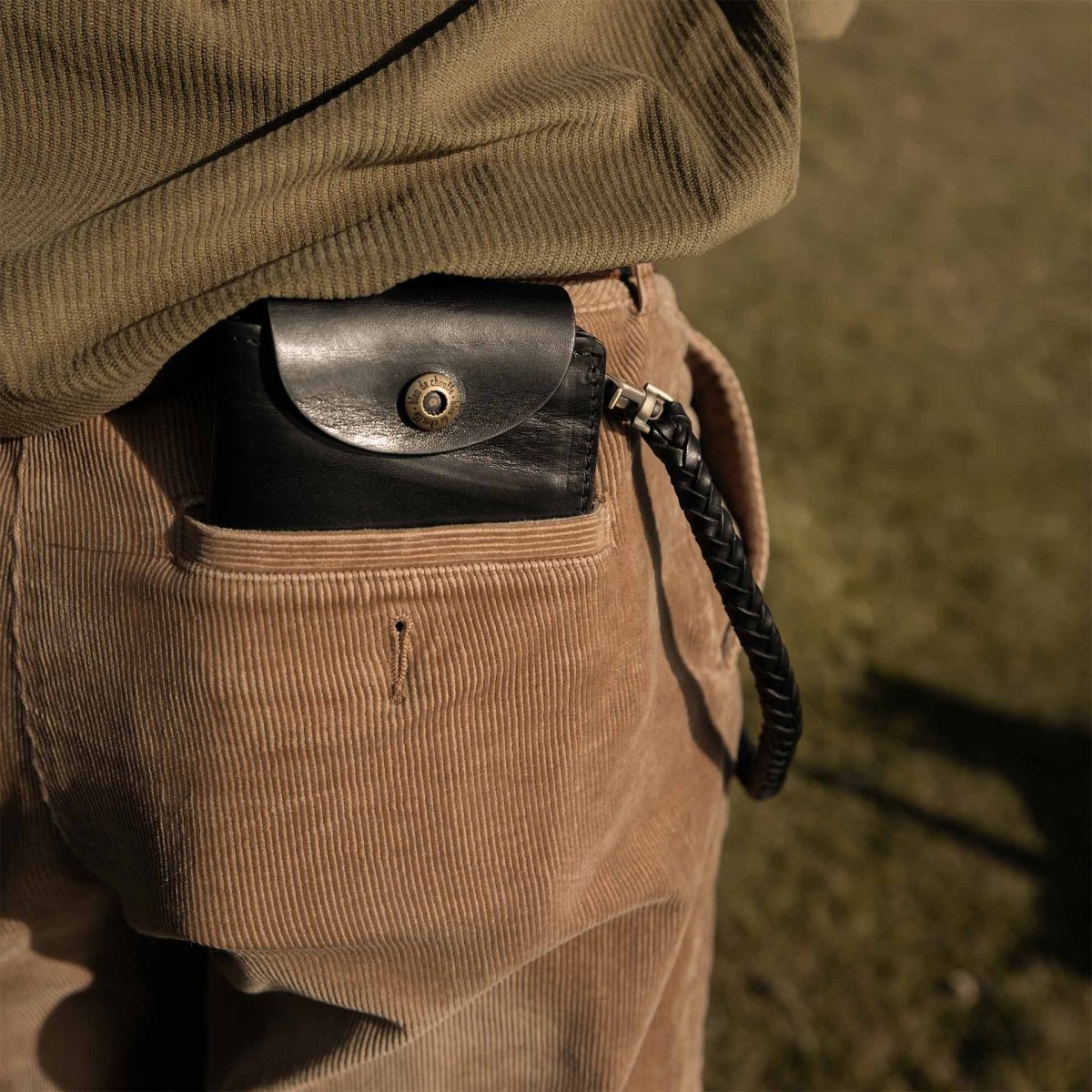 Porte clé tressé Hook L - Noir (image n°4)