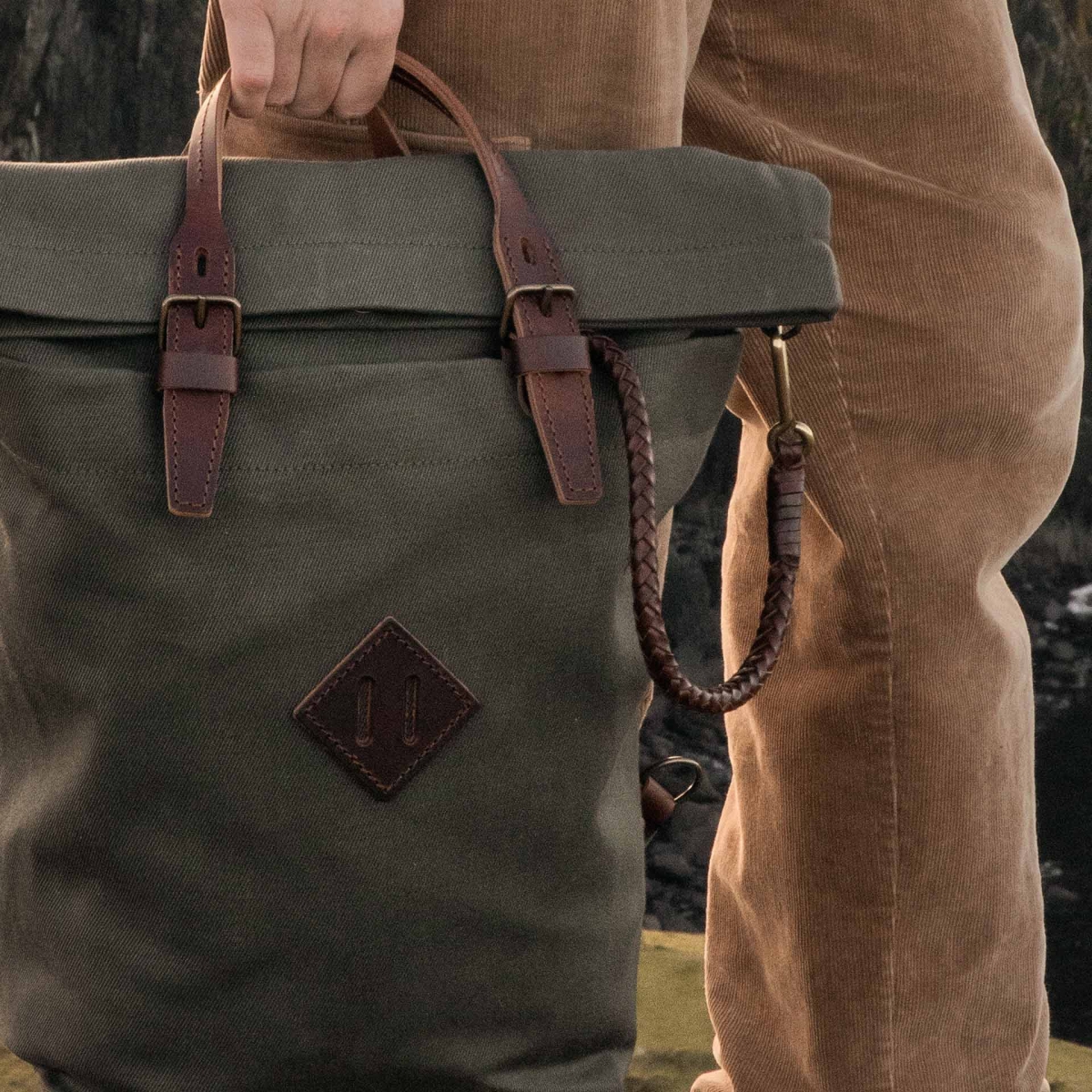 Porte clé tressé Hook L - Noir (image n°6)