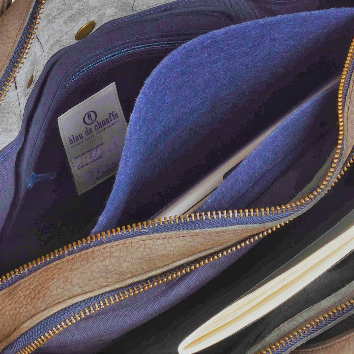 Sac business Zeppo - Soft Marron (image n°6)