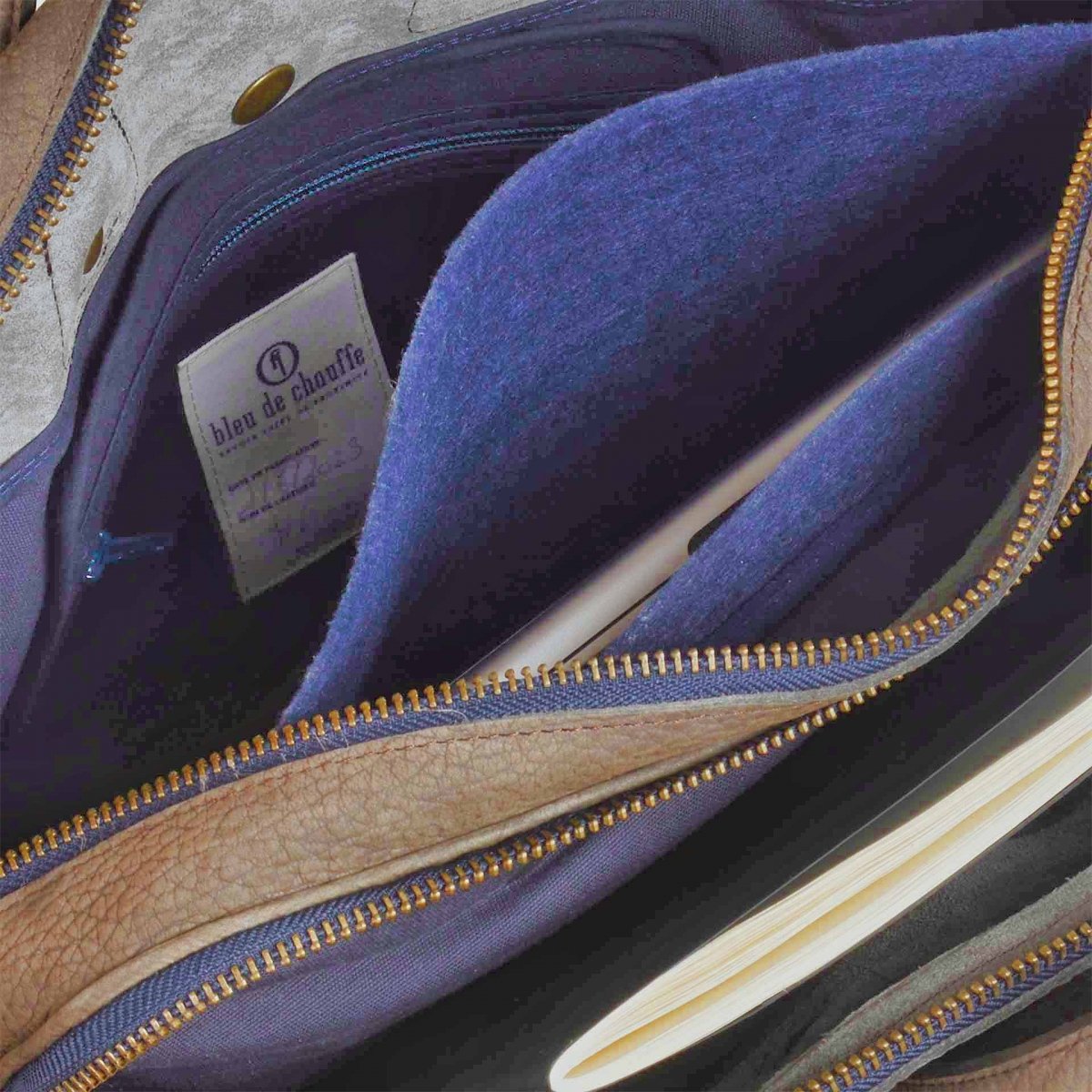 Zeppo Business bag - Soft brown (image n°6)