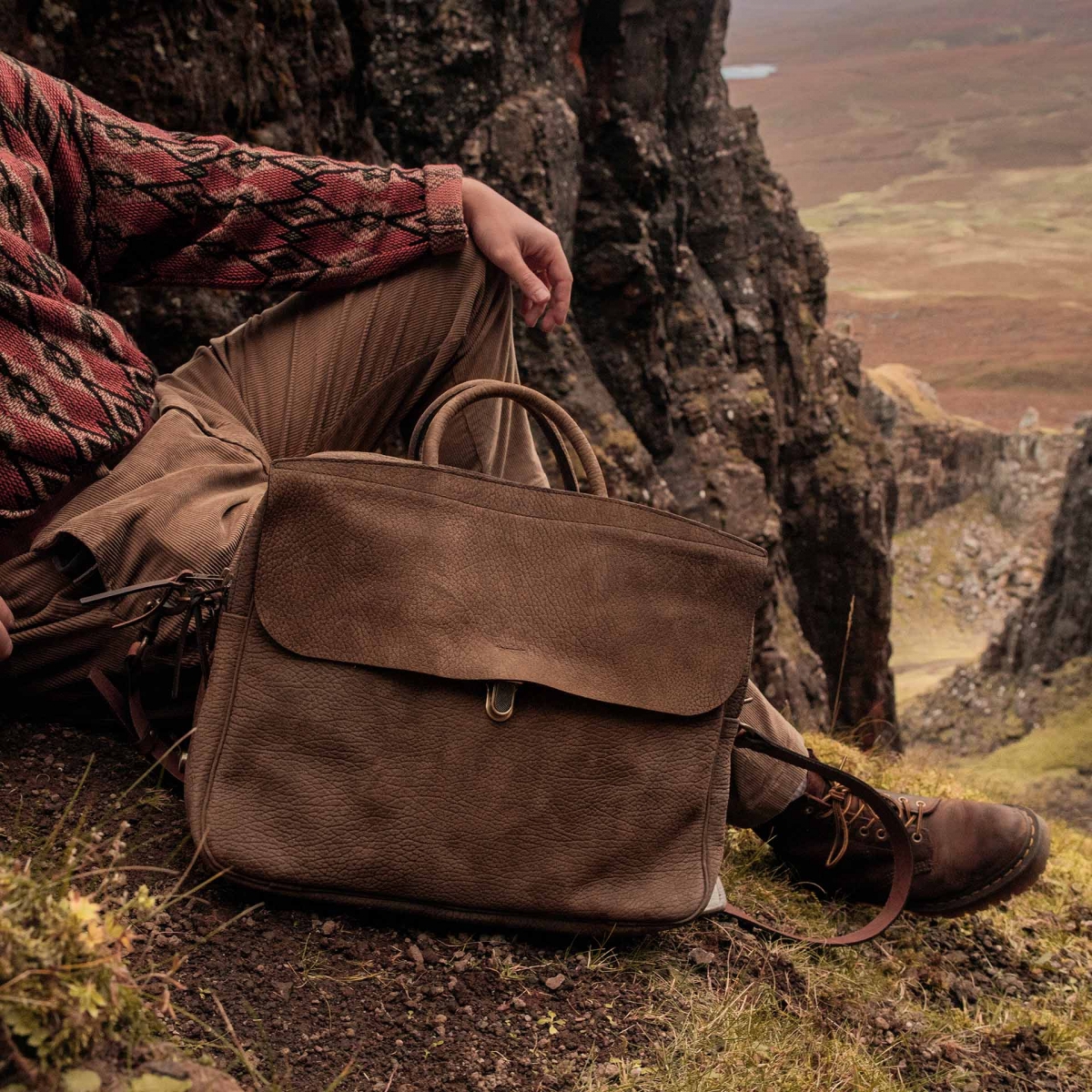 Zeppo Business bag - Soft brown (image n°7)