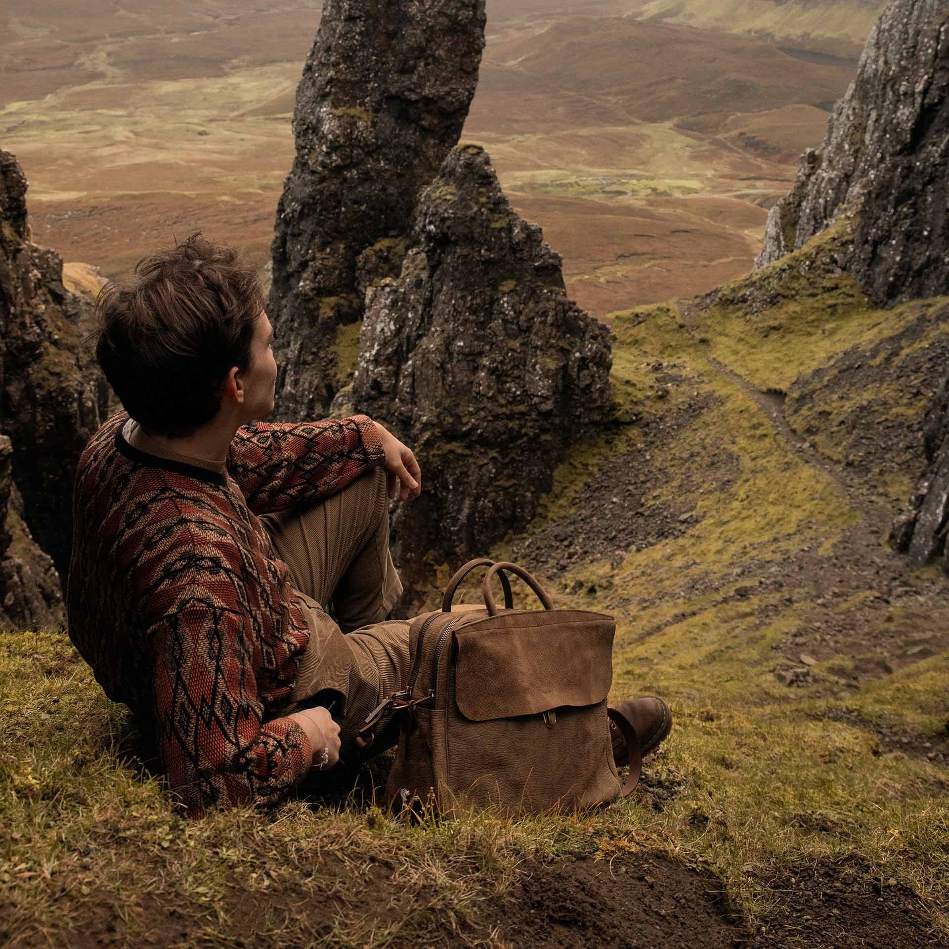 Sac business Zeppo - Soft Marron (image n°8)