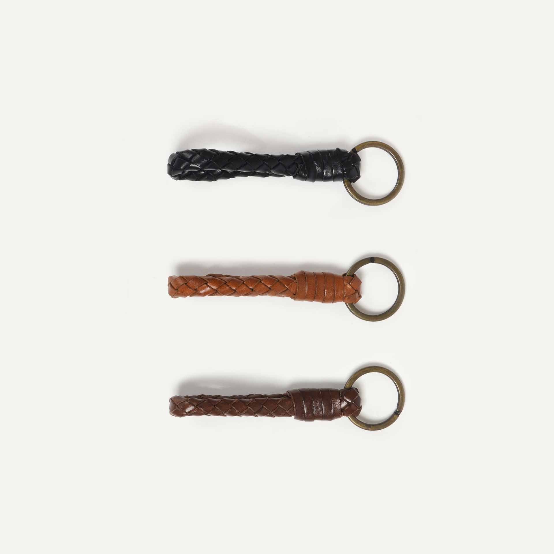 Ring S braided key ring - Black (image n°3)