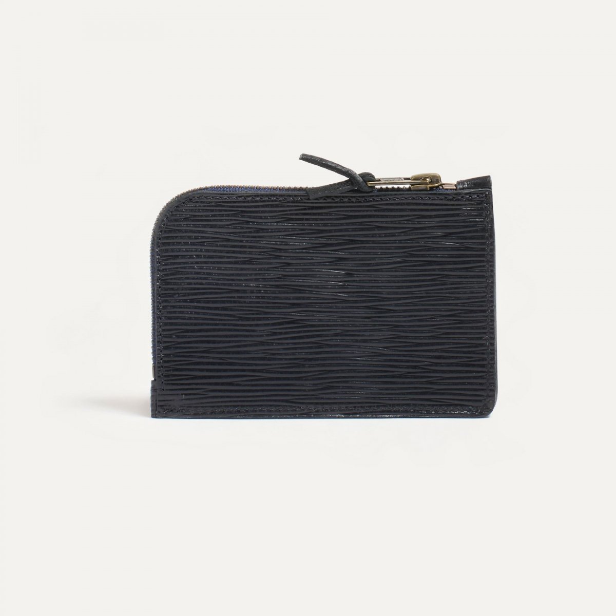 Pognon zippered purse  / L - black épi leather (image n°2)