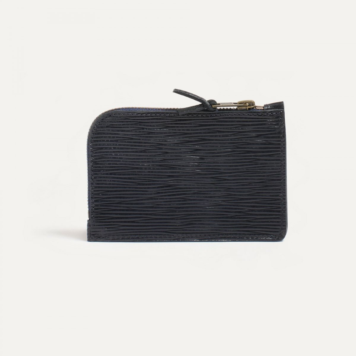 Porte monnaie zippé Pognon / L - cuir Liégé noir (image n°2)