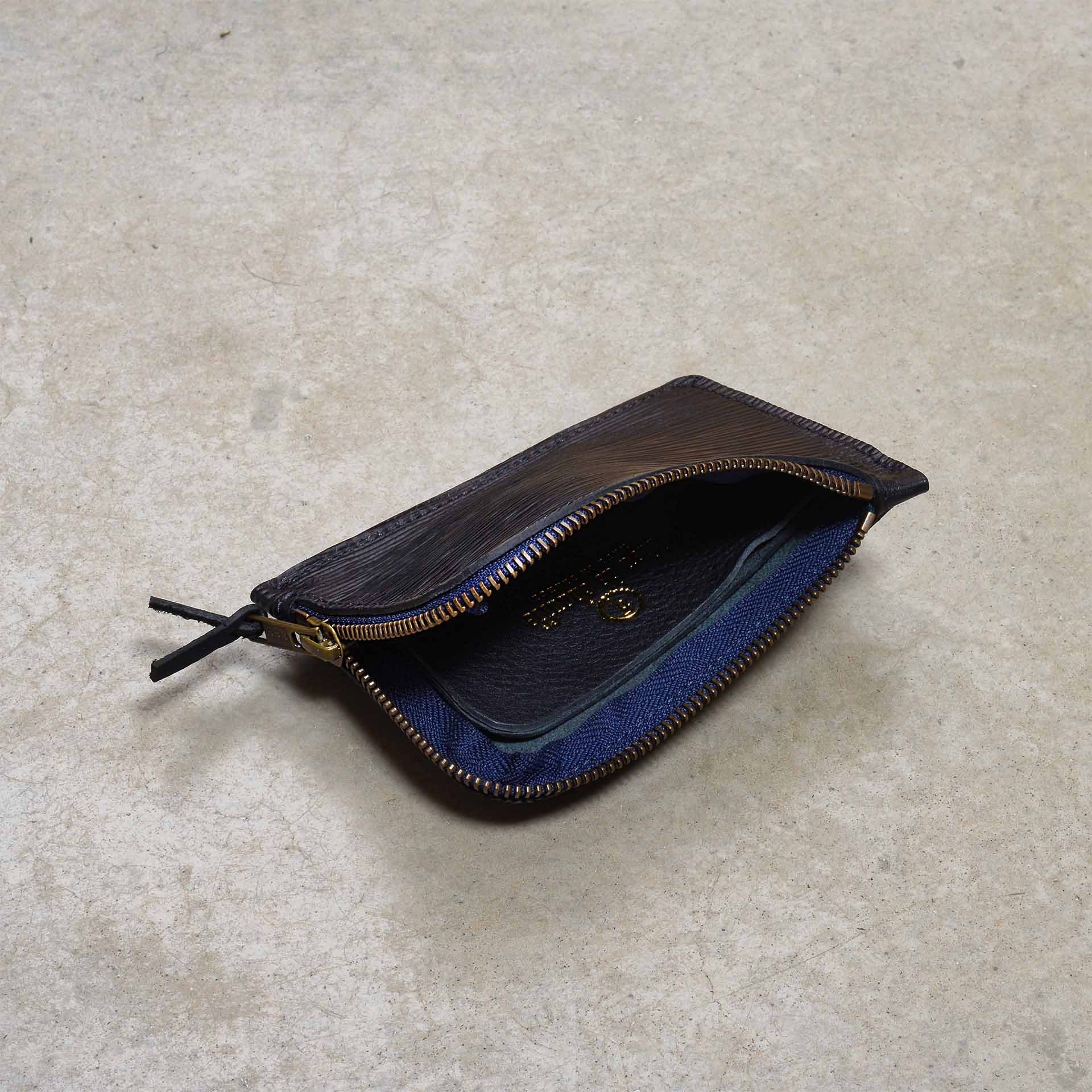 Porte monnaie zippé Pognon / L - cuir Liégé noir (image n°4)