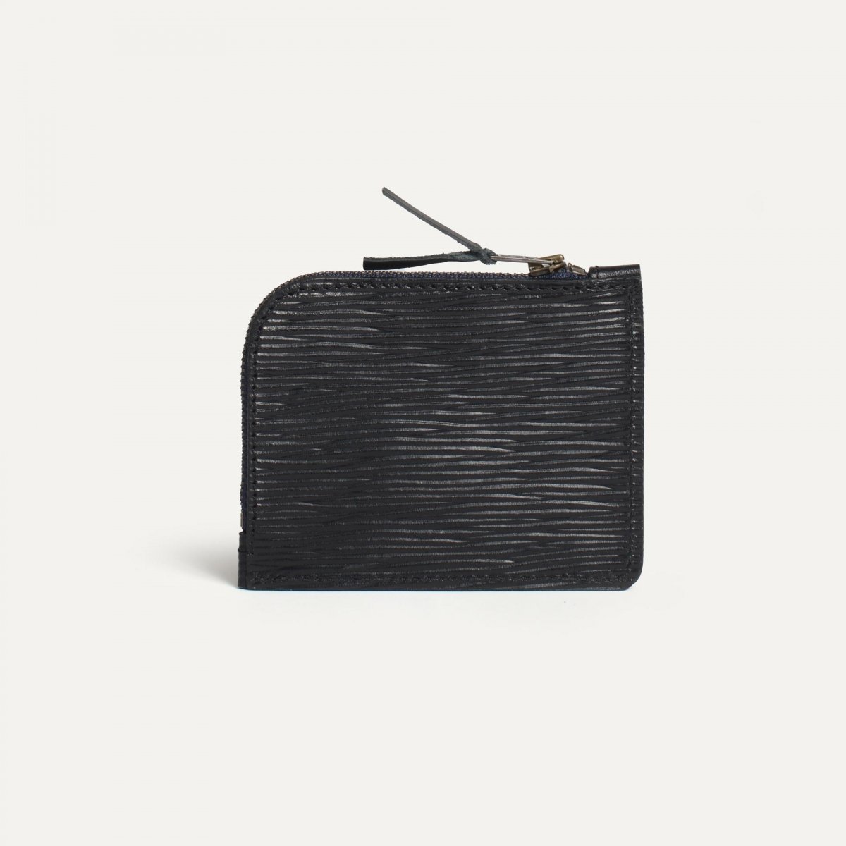 As zippered purse / M - black épi leather (image n°2)