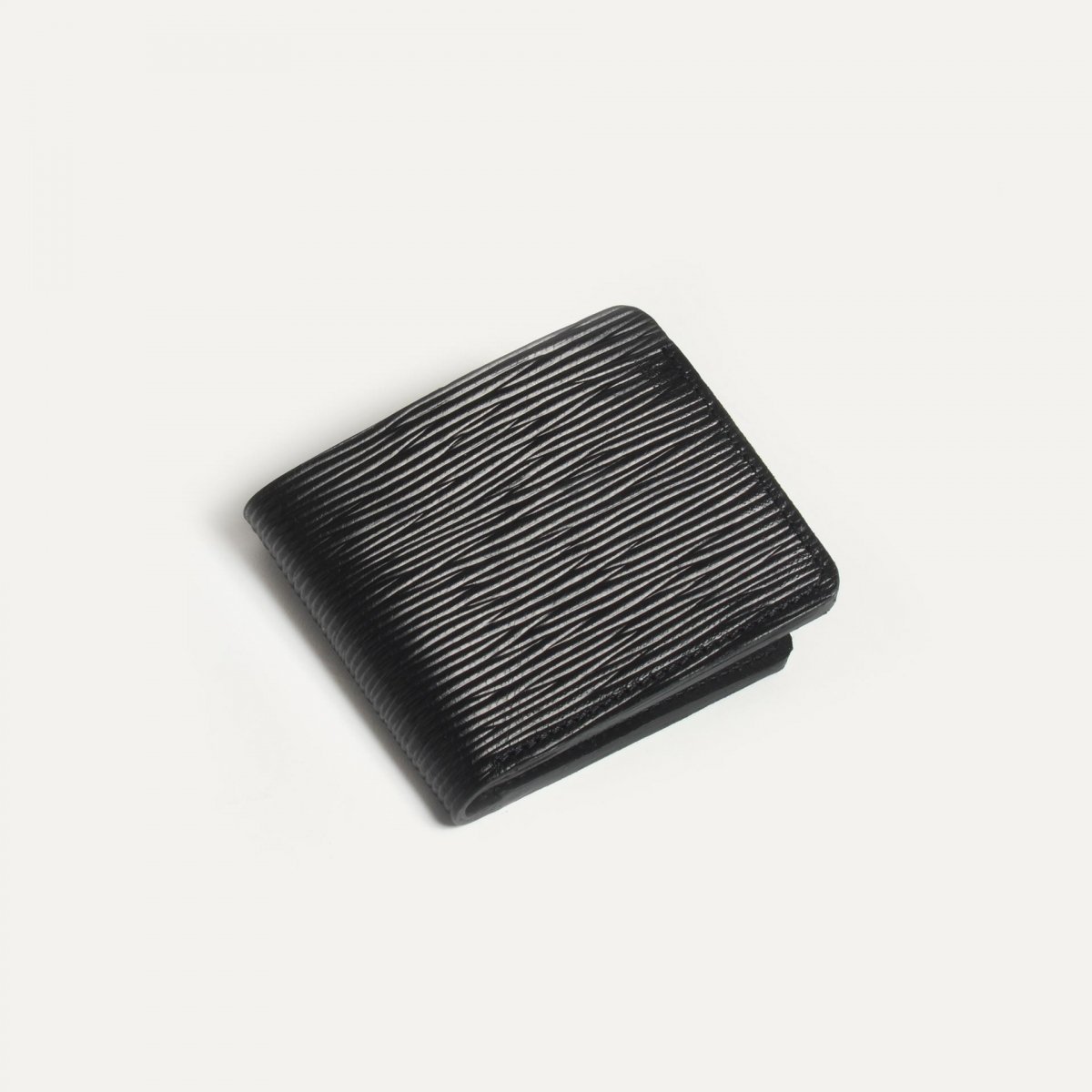 Portefeuille Peze - cuir Liégé noir (image n°2)