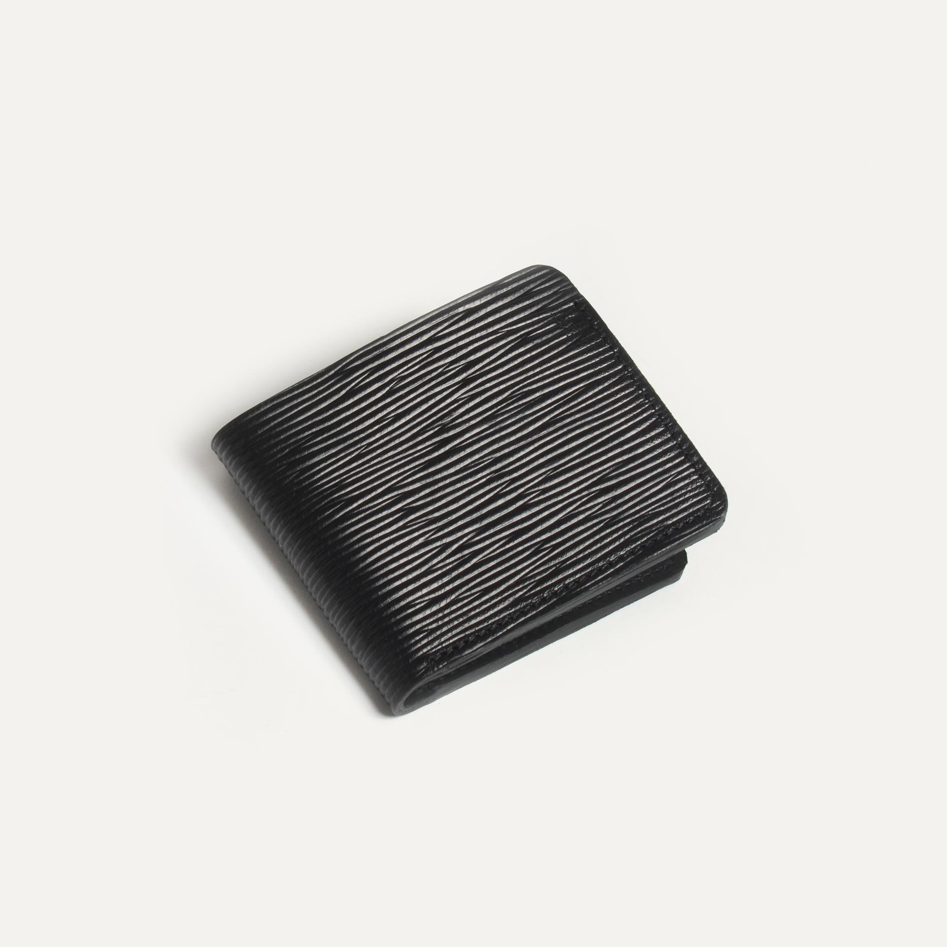 PEZE wallet - black épi leather (image n°2)