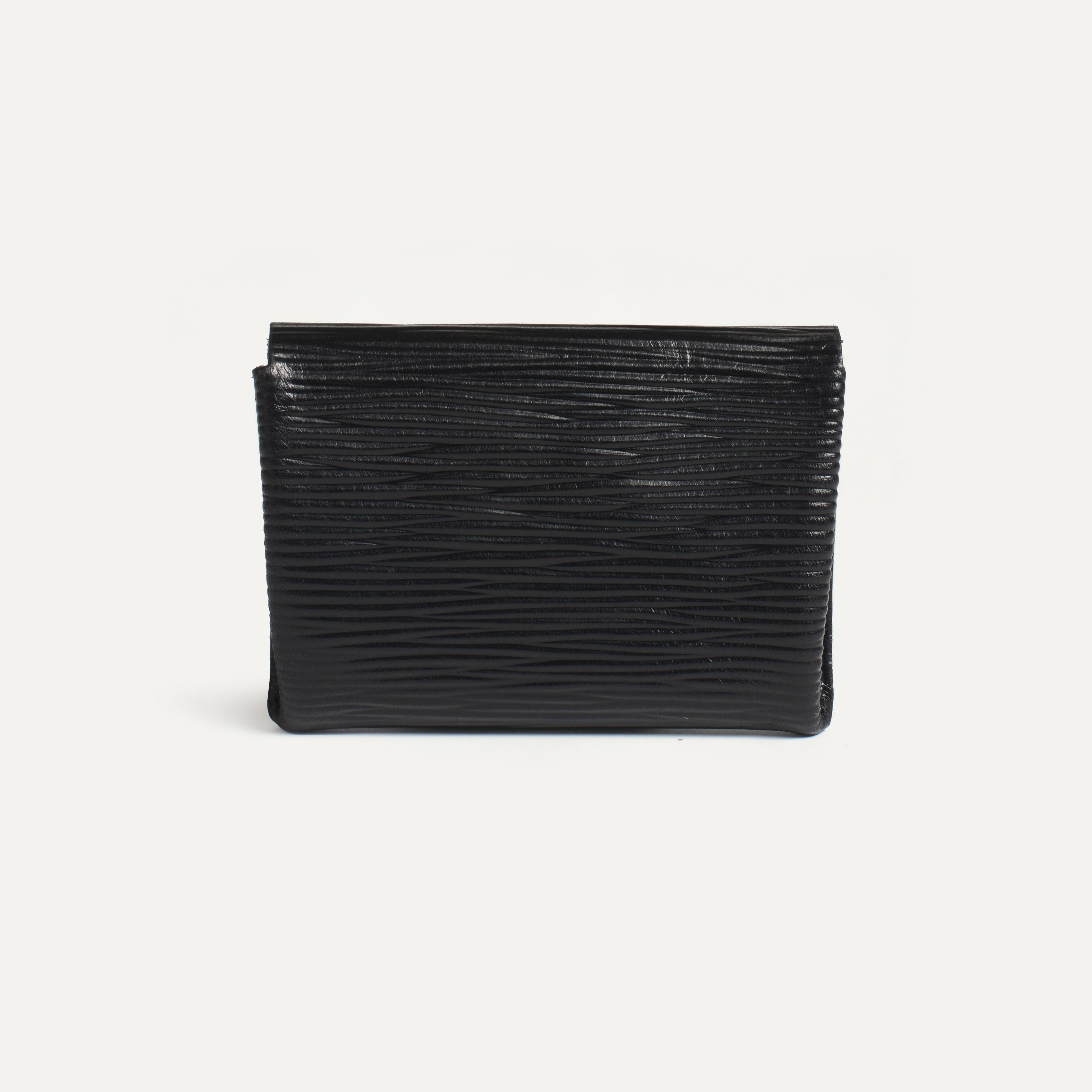 Talbin Shoemaker purse - black épi leather (image n°2)