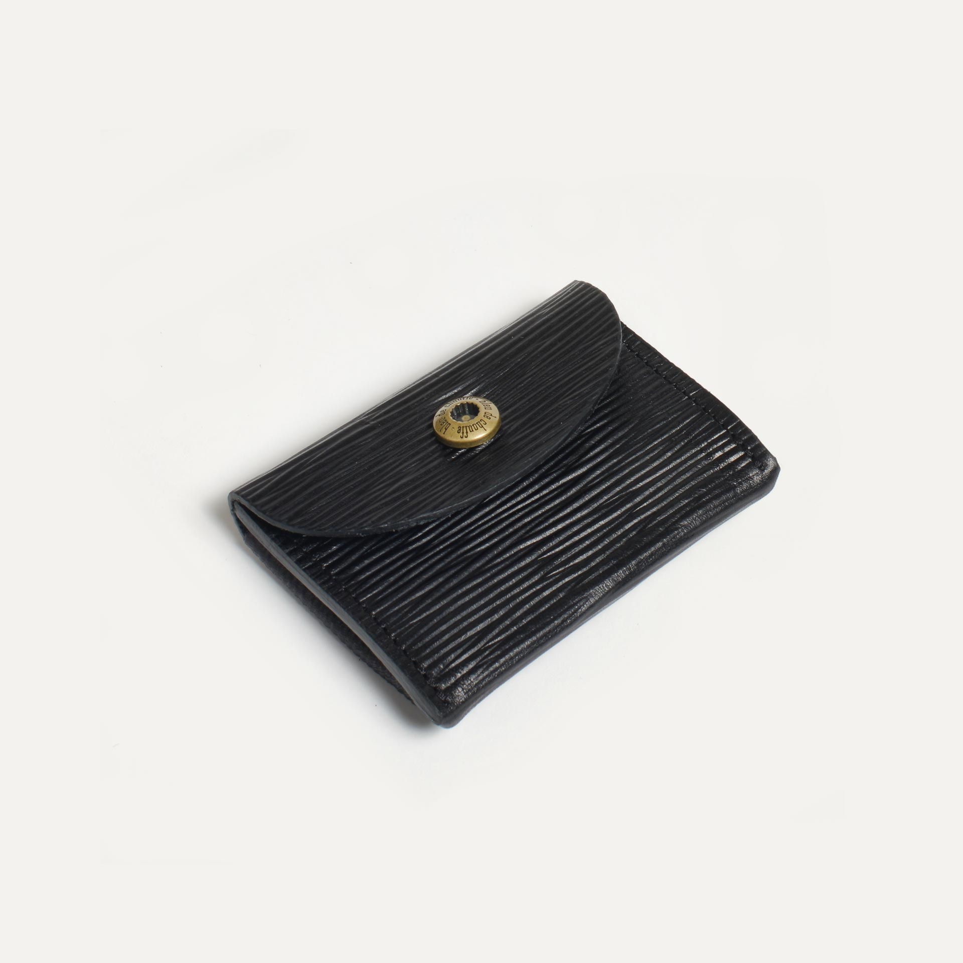 Talbin Shoemaker purse - black épi leather (image n°3)