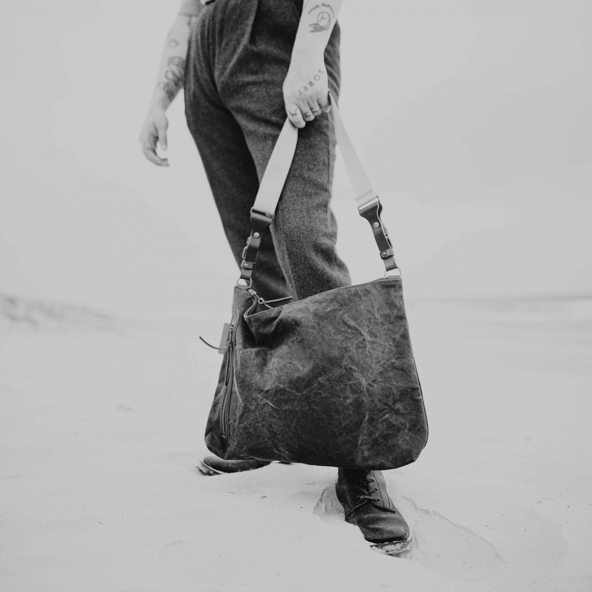 Baskia Messenger Bag - Khaki US Stonewashed (image n°7)