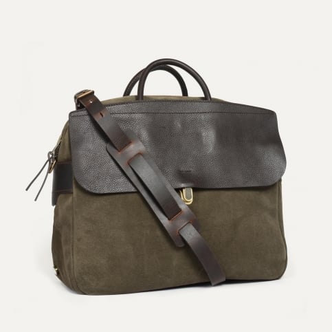 Sac business Zeppo - suede Musk
