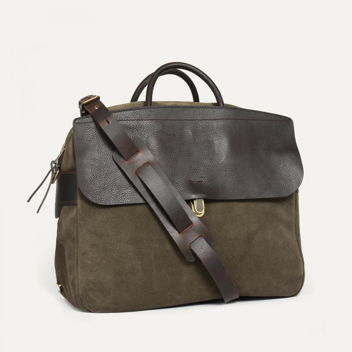 Zeppo Business bag - suede Musk (image n°2)