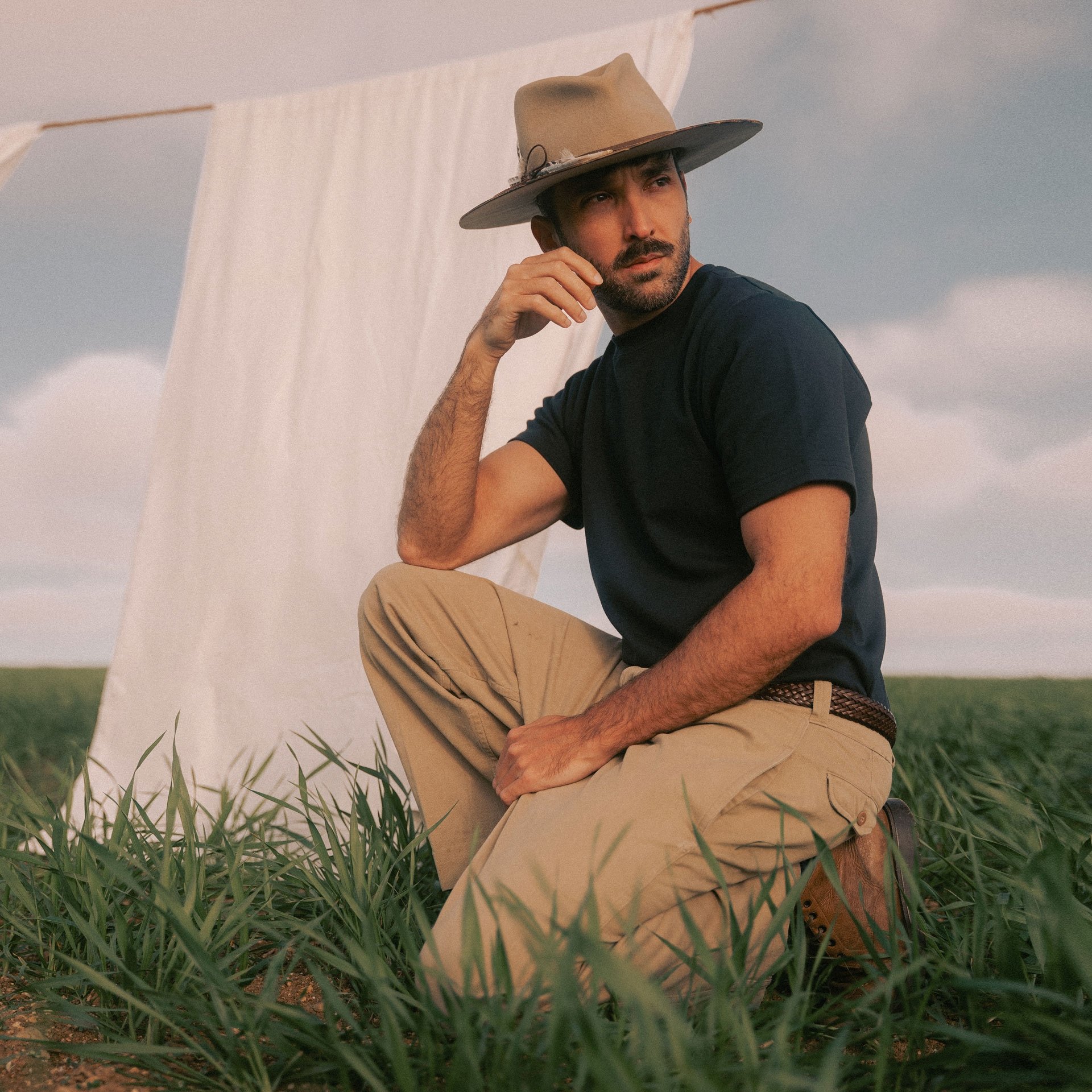 Das T Shirt Heavy Weight Champion - Marineblau (image n°3)