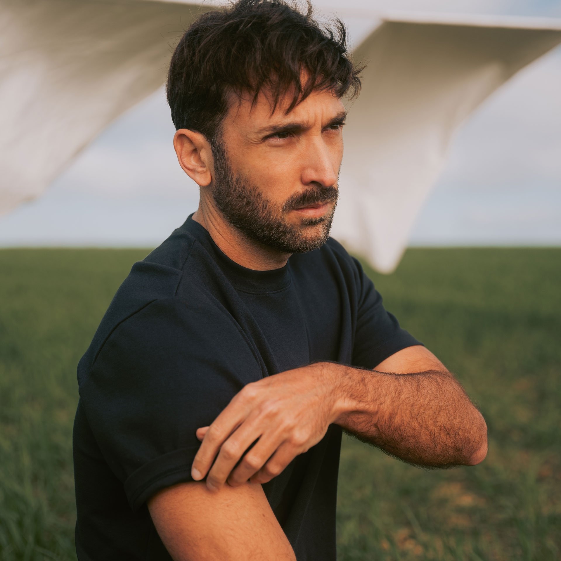 Das T Shirt Heavy Weight Champion - Marineblau (image n°5)