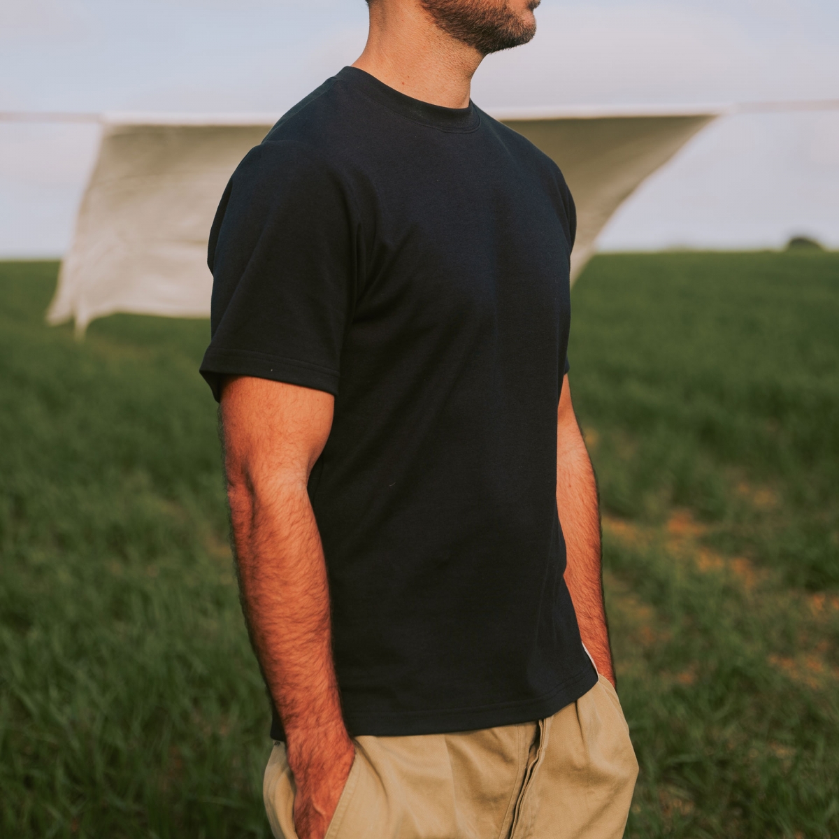 Das T Shirt Heavy Weight Champion - Marineblau (image n°4)