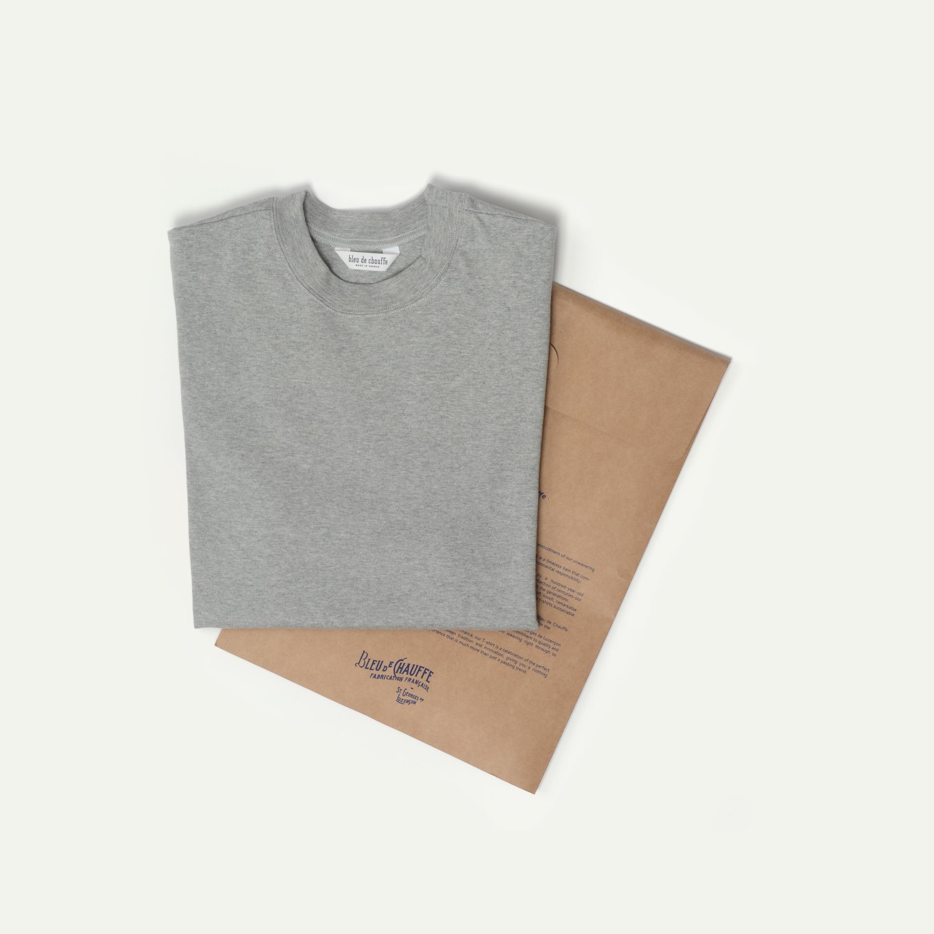Le T shirt Heavy weight champion - Gris Chiné (image n°2)
