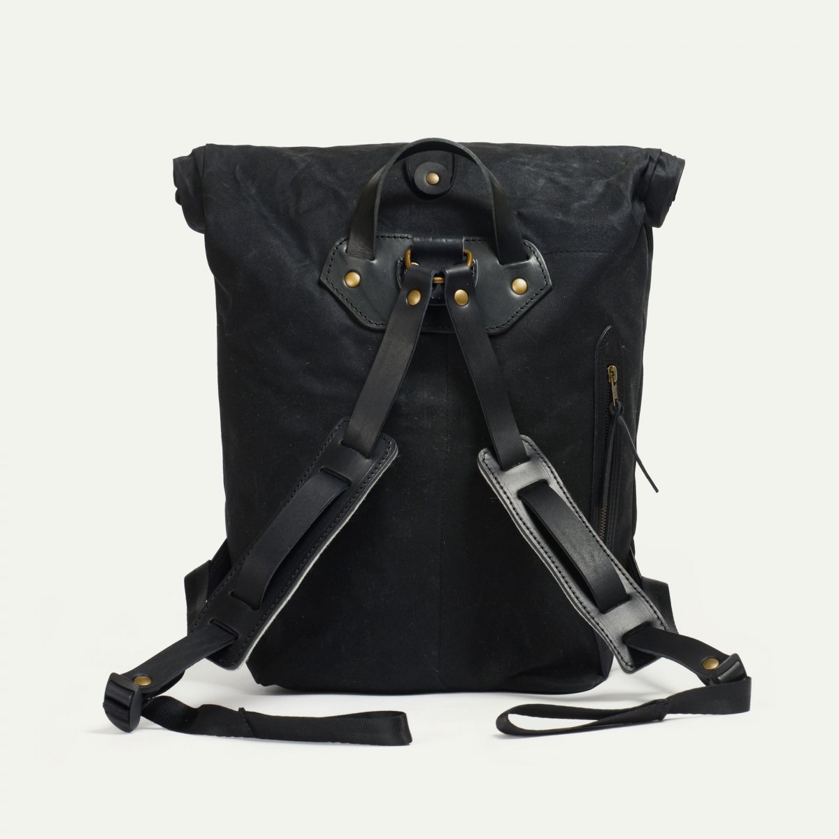 Météore backpack - Black waxed (image n°3)