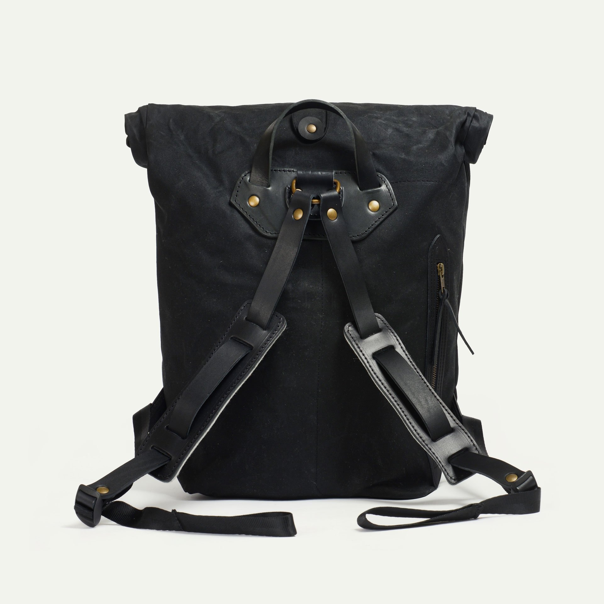Sac à dos Météore - Noir waxé (image n°3)