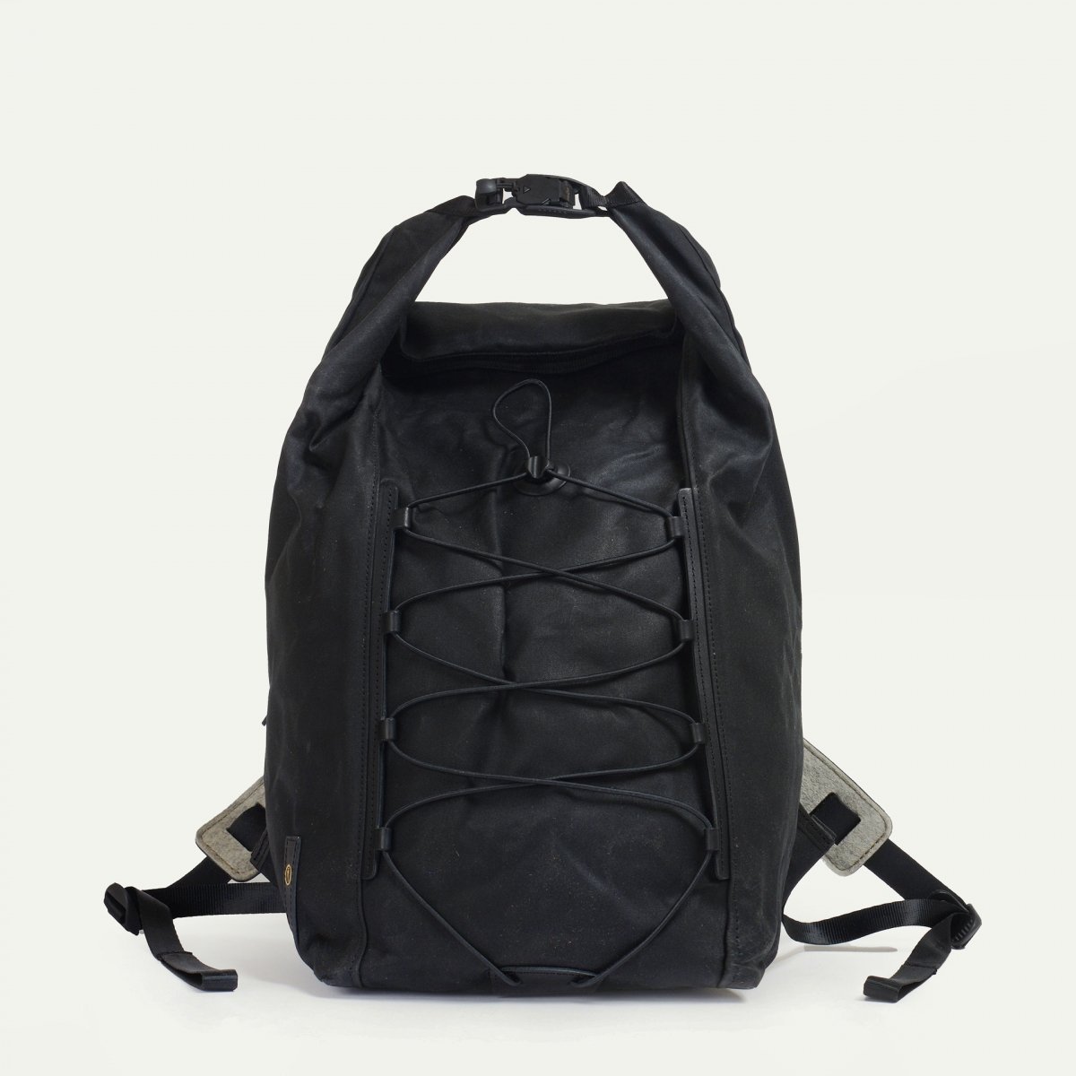 Sac à dos Météore - Noir waxé (image n°1)