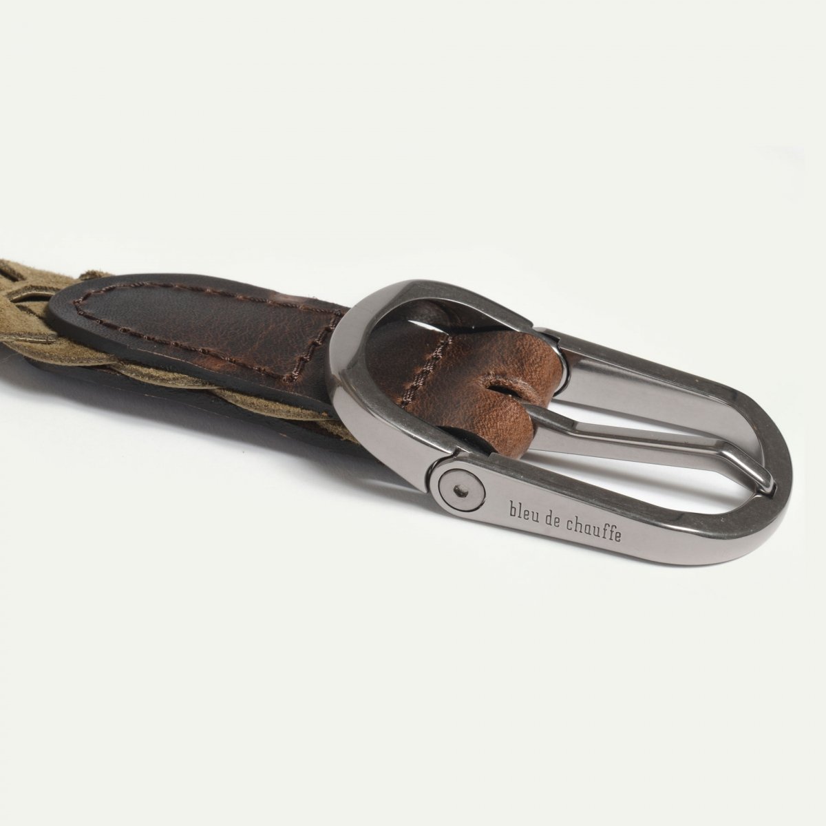 Cliquet geflochtener Gürtel - Khaki (image n°3)