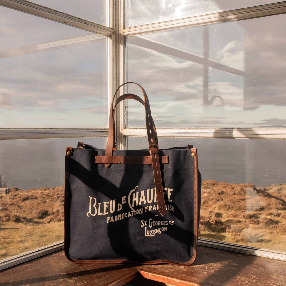 Bazar tote bag - Navy Blue BM (image n°10)