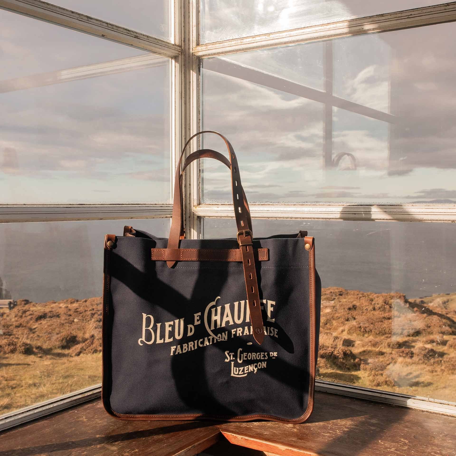 Bazar tote bag - Navy Blue BM (image n°10)