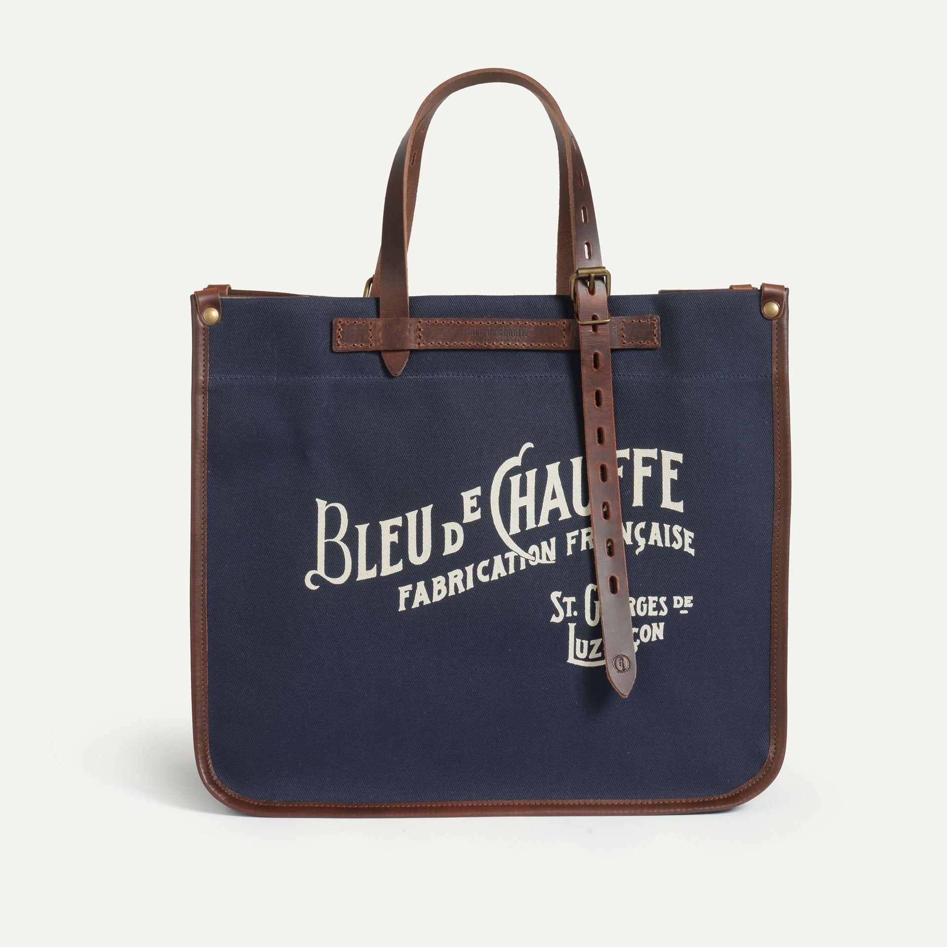 Bazar tote bag - Navy Blue BM (image n°1)