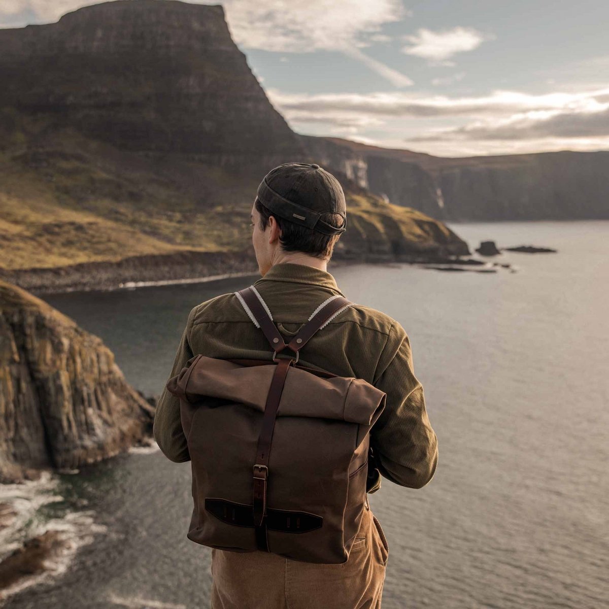 Jamy backpack - khaki us stonewashed (image n°7)