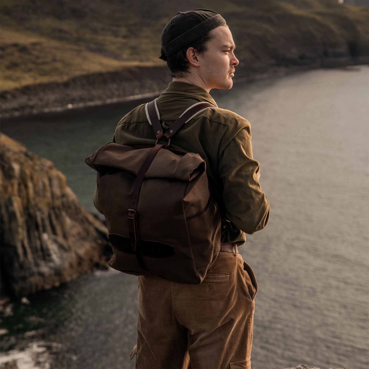Jamy backpack - khaki us stonewashed (image n°5)