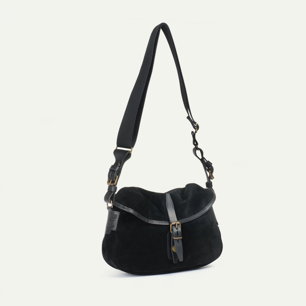 Fisherman's Musette XS / Suede - Black (image n°1)