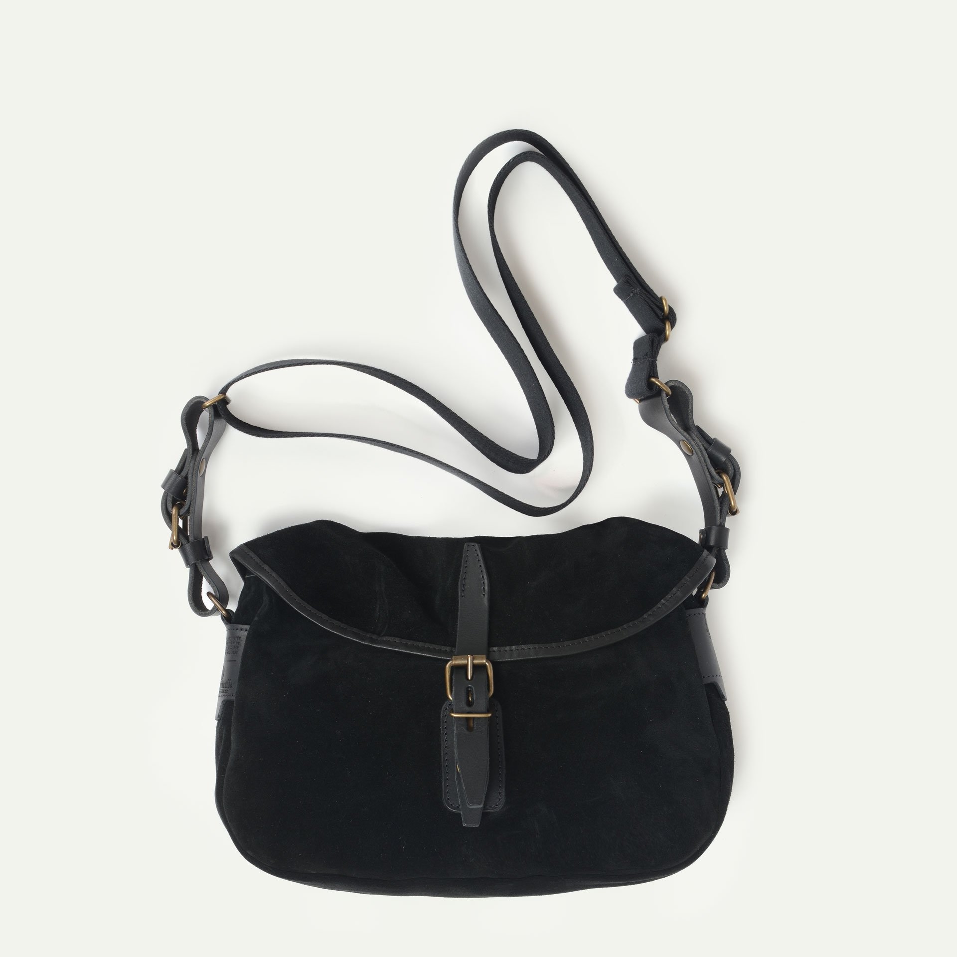 Fisherman's Musette XS / Suede - Black (image n°4)