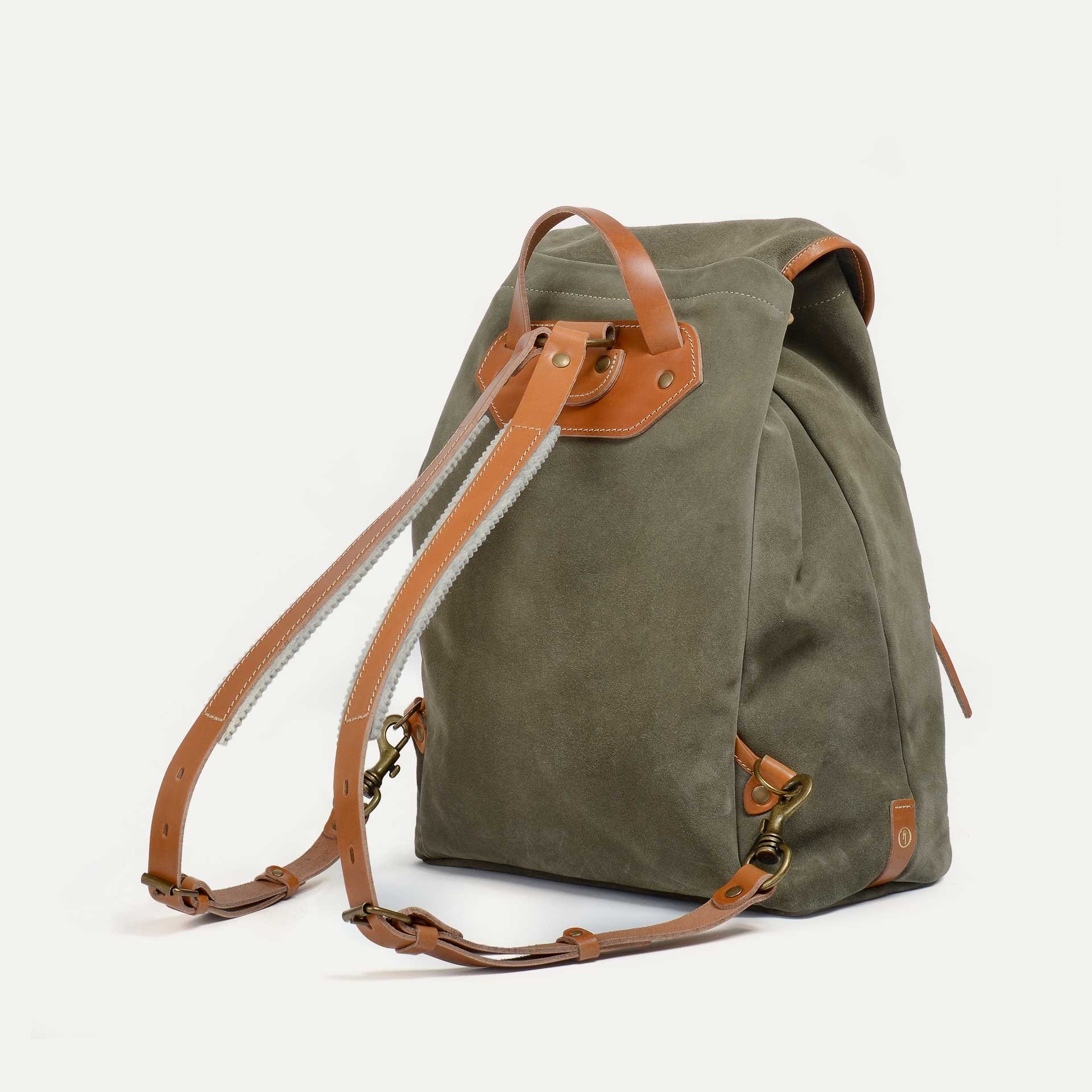 Camp backpack / Suede - Vert bouleau (image n°3)