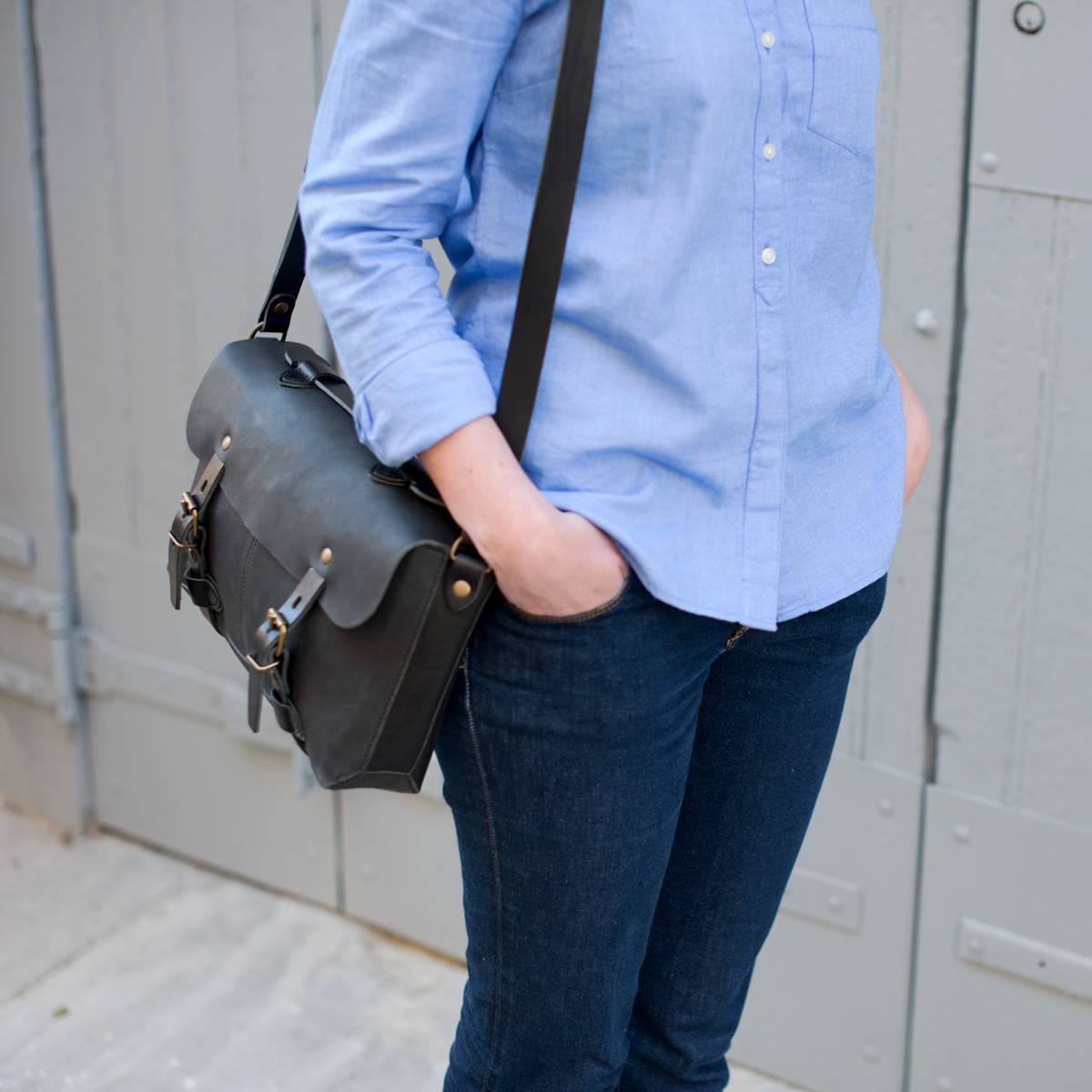 Klempner-Tasche Louise - Schwarz (image n°8)