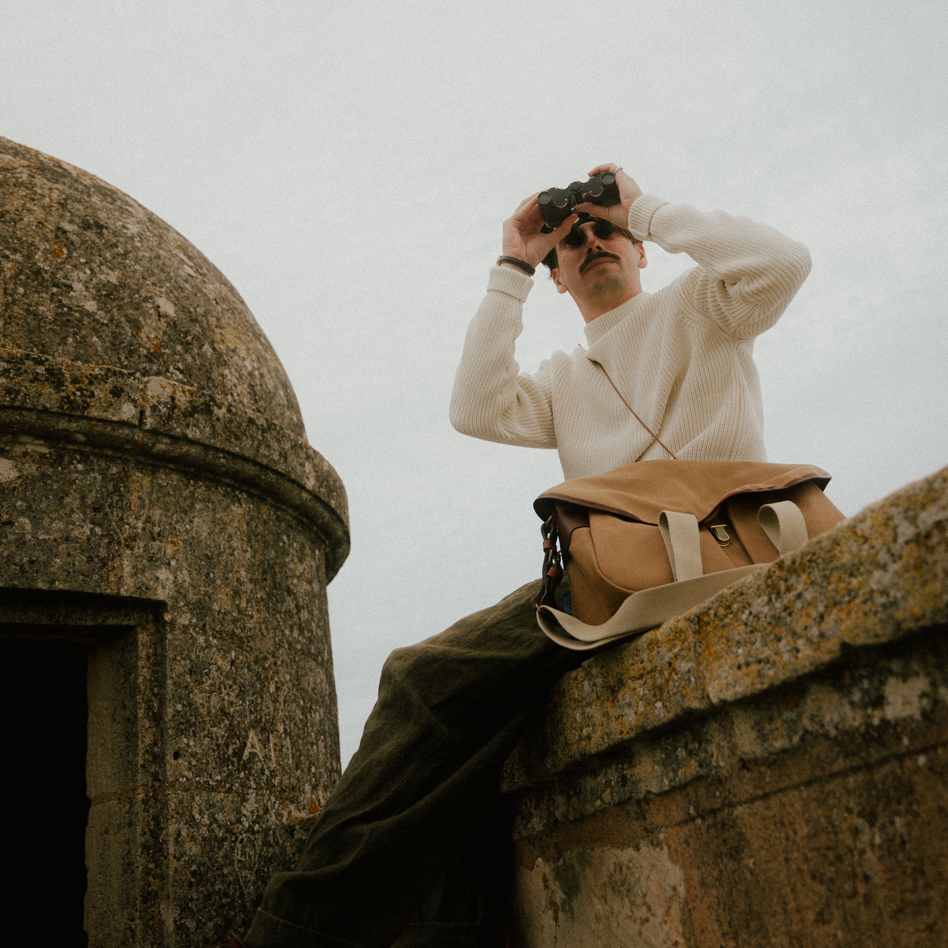 Businesstasche Musette - Camel BM (image n°8)