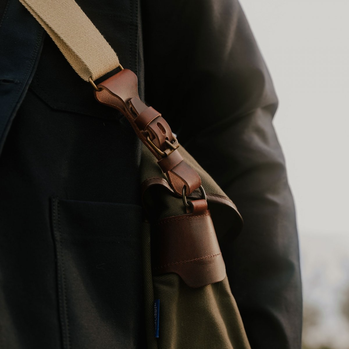 Business Musette bag - Khaki BM (image n°9)
