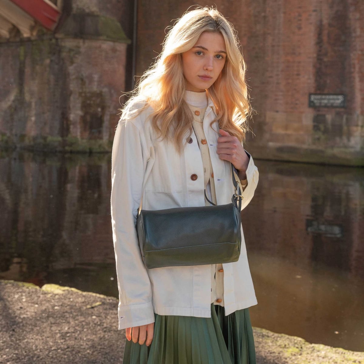 Mini Baluchon bag - Green (image n°6)