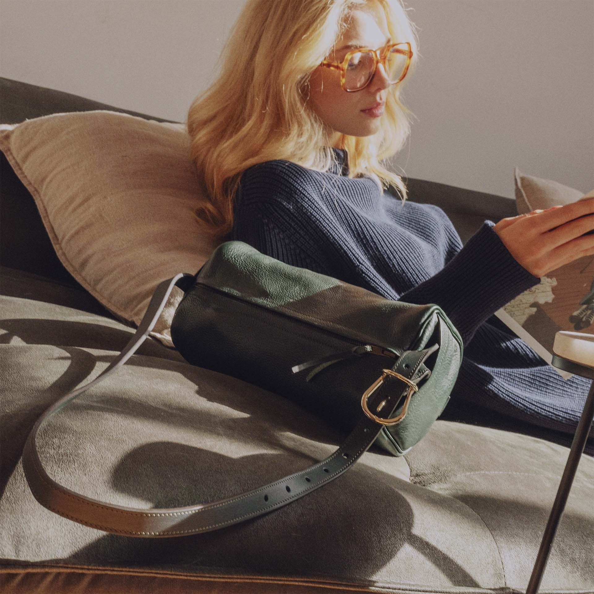 Mini Baluchon bag - Green (image n°5)