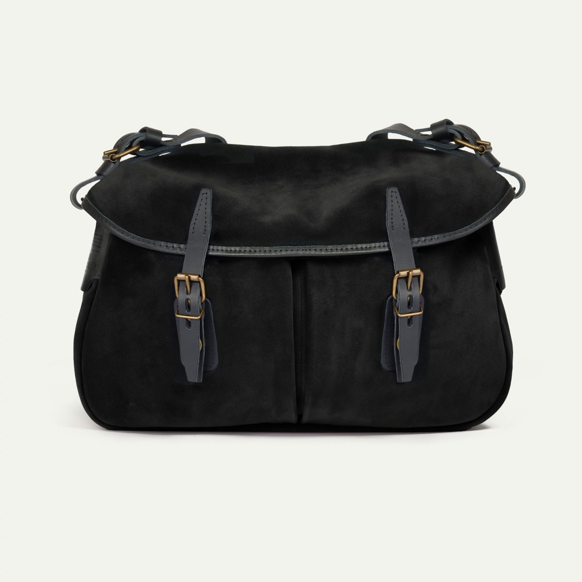 Fisherman s Musette M Suede Black