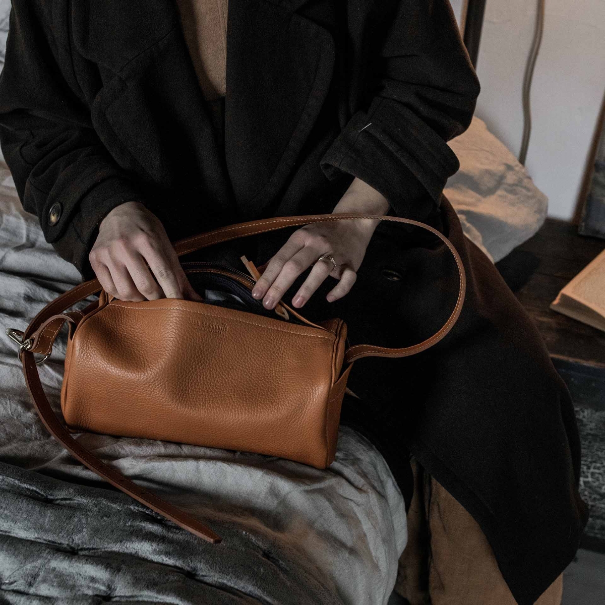Mini Baluchon bag - Black (image n°7)