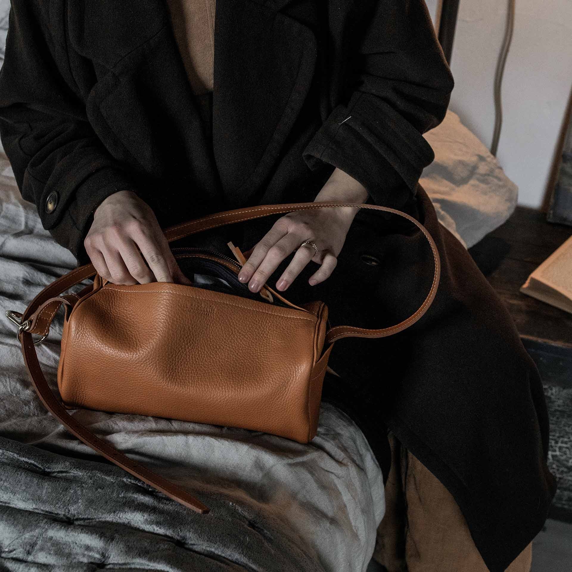 Mini Baluchon bag - Black (image n°7)