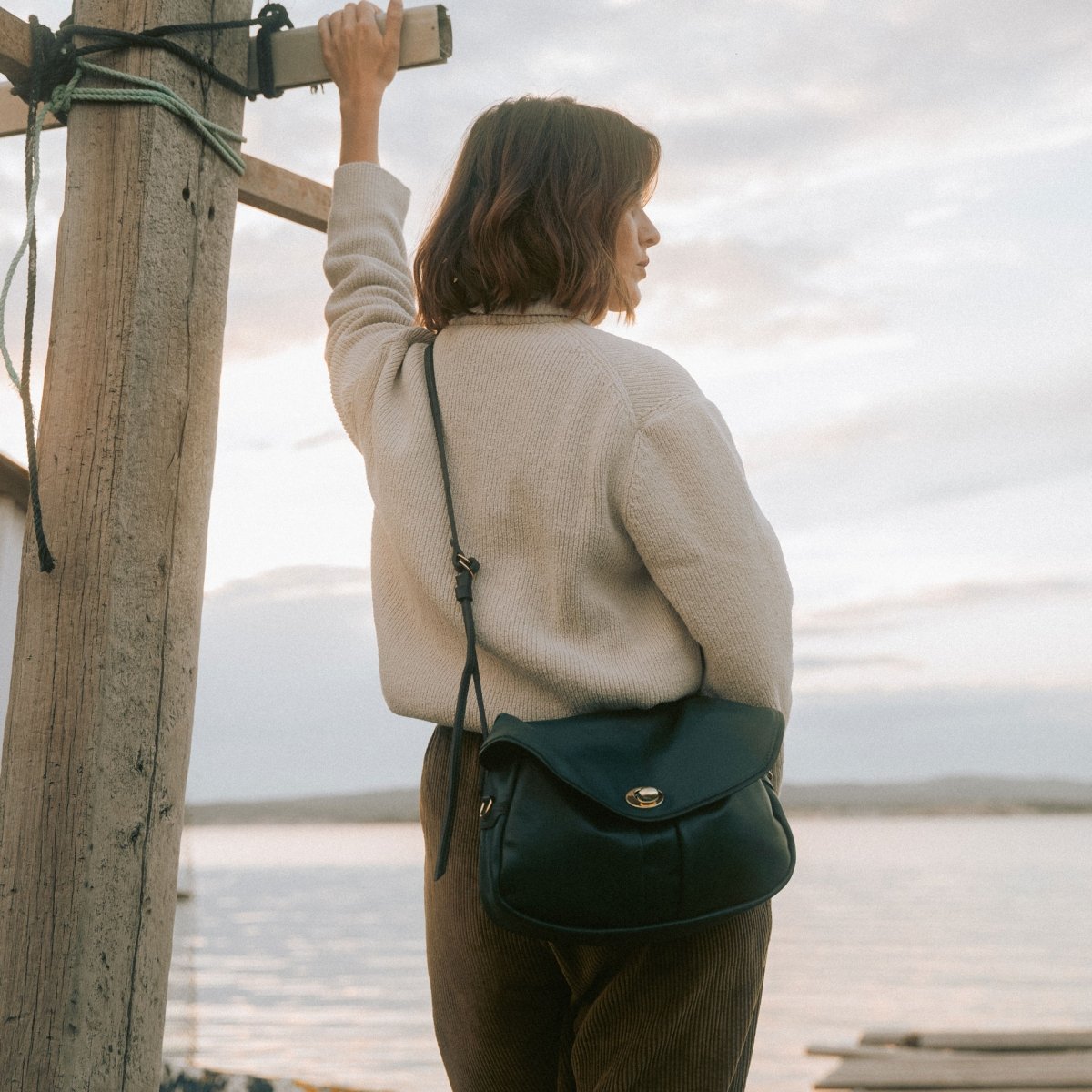 Soft Musette S Janice - Vert serpentine (image n°6)