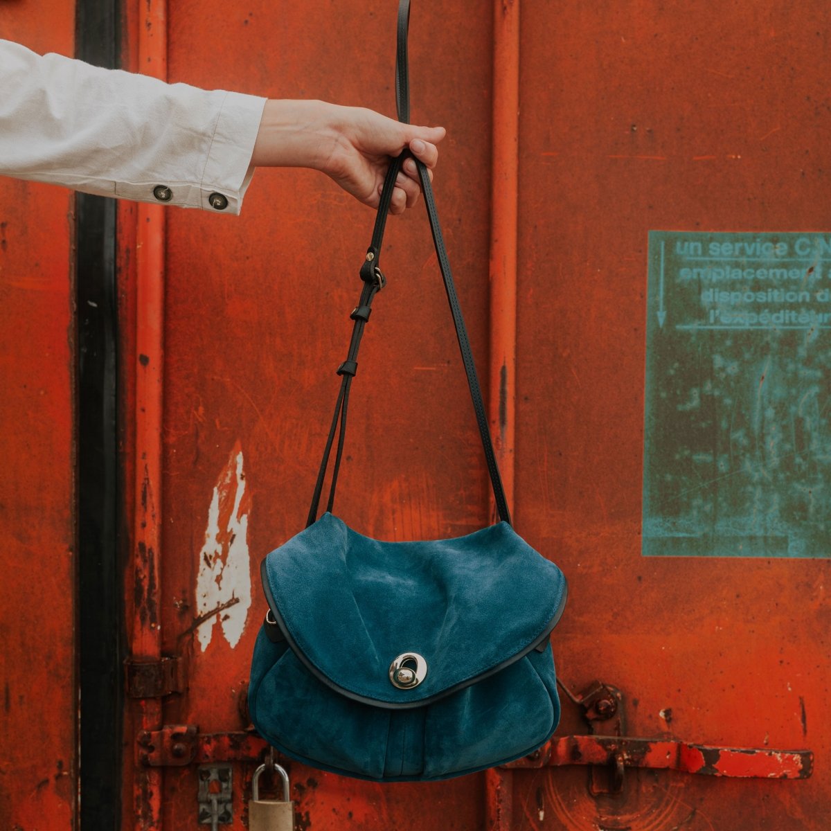 Soft musette S Janice - Petroleum (image n°6)