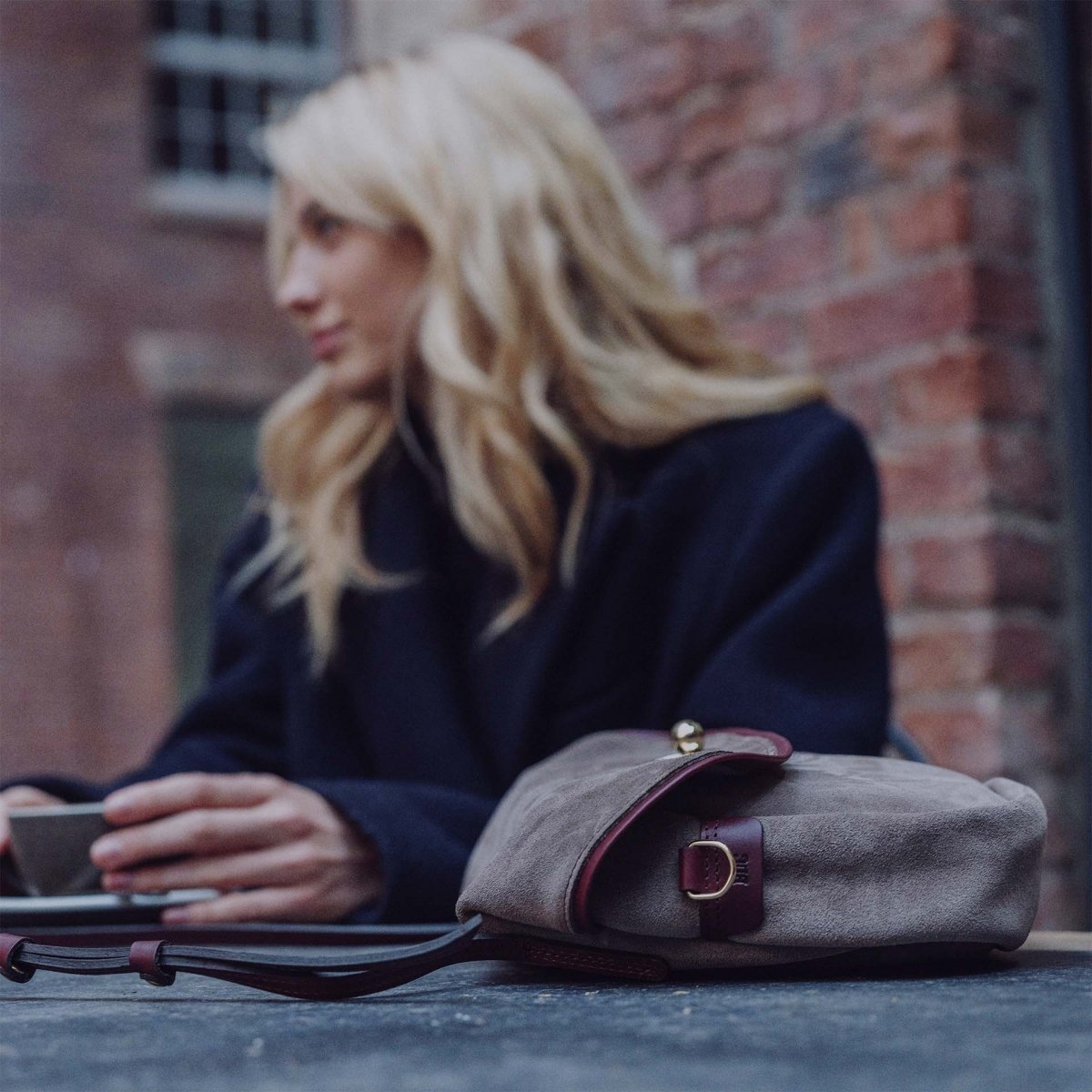 Soft  musette S Janice - Almond (image n°7)