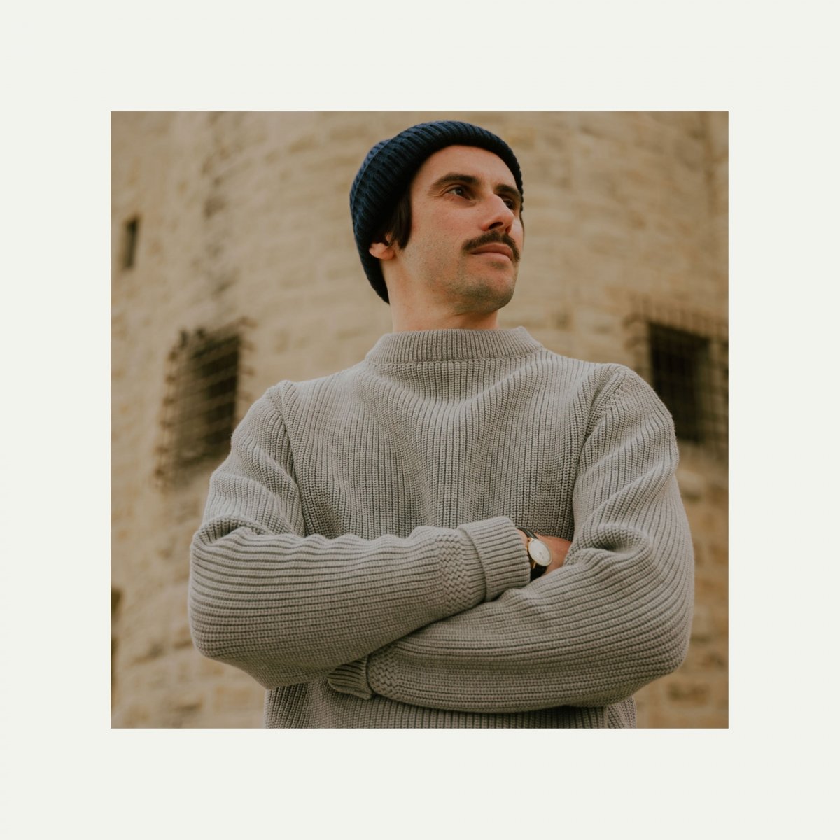 Pull Marin Cancale - Gris chiné (image n°2)