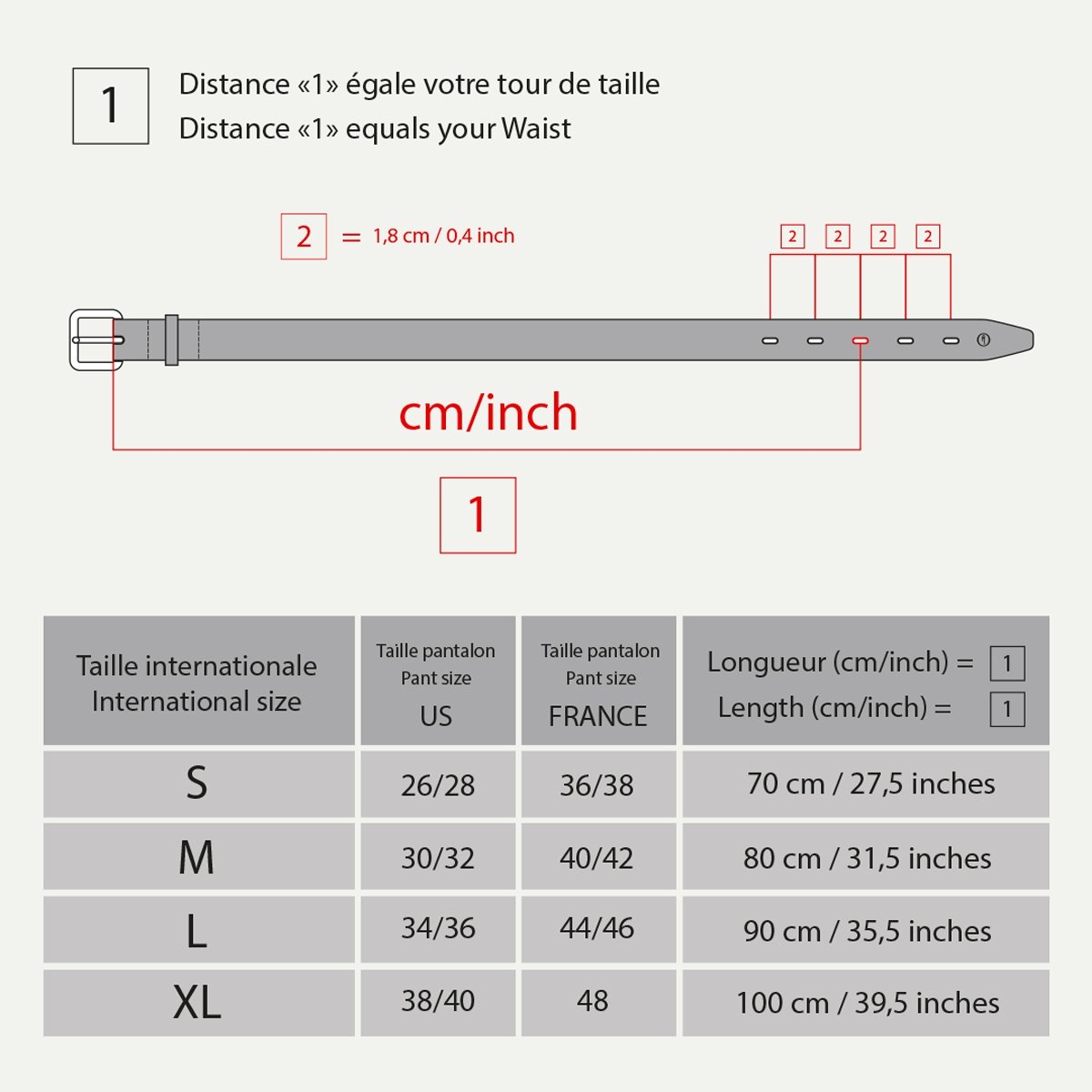 Manchette Gürtel Waves - Natürlich gealtert (image n°5)