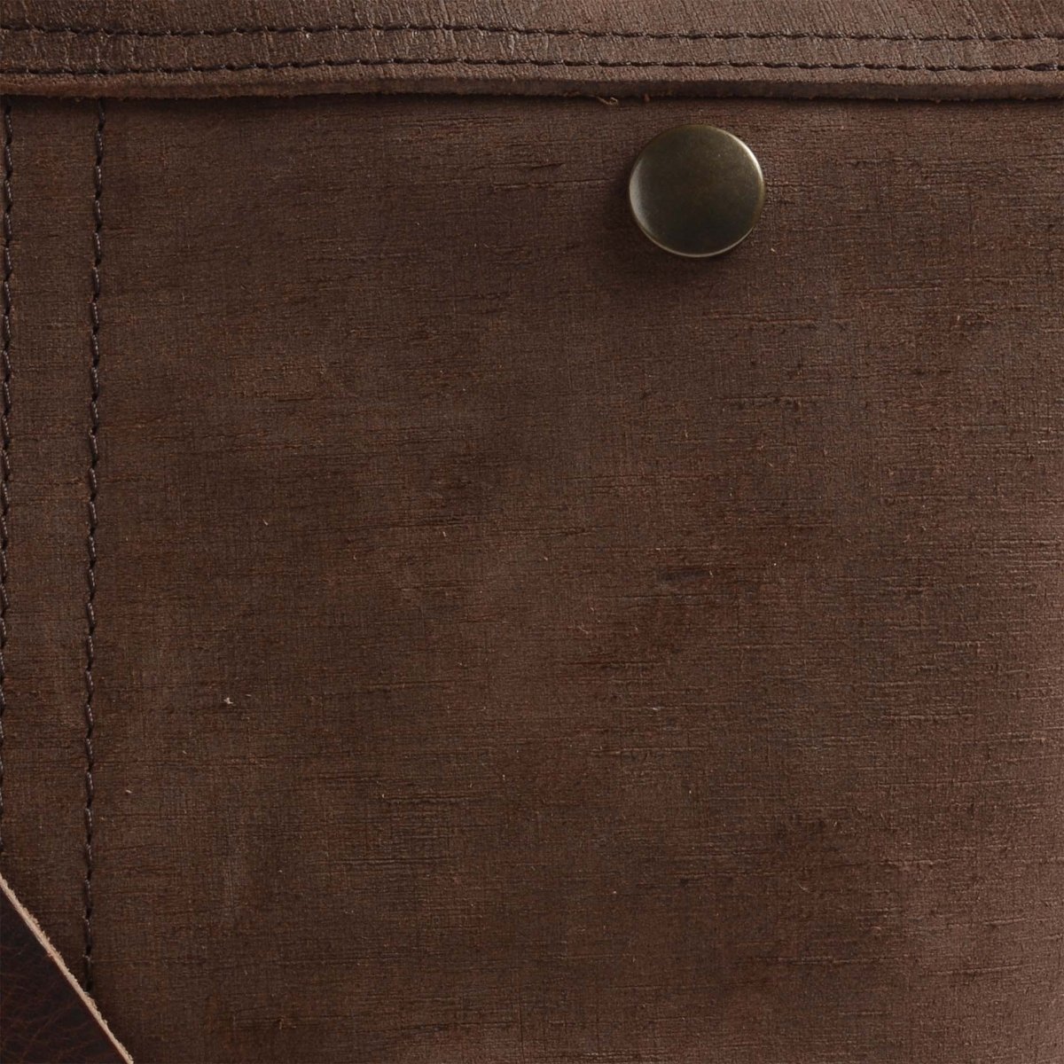 Louis Satchel bag - Coffee / Waxed Stonewashed Leather (image n°6)